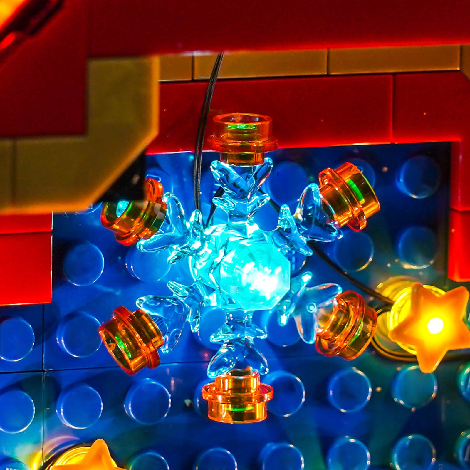 BrickBling Lichtset für LEGO Fortune Feuerwerkskörper 80118