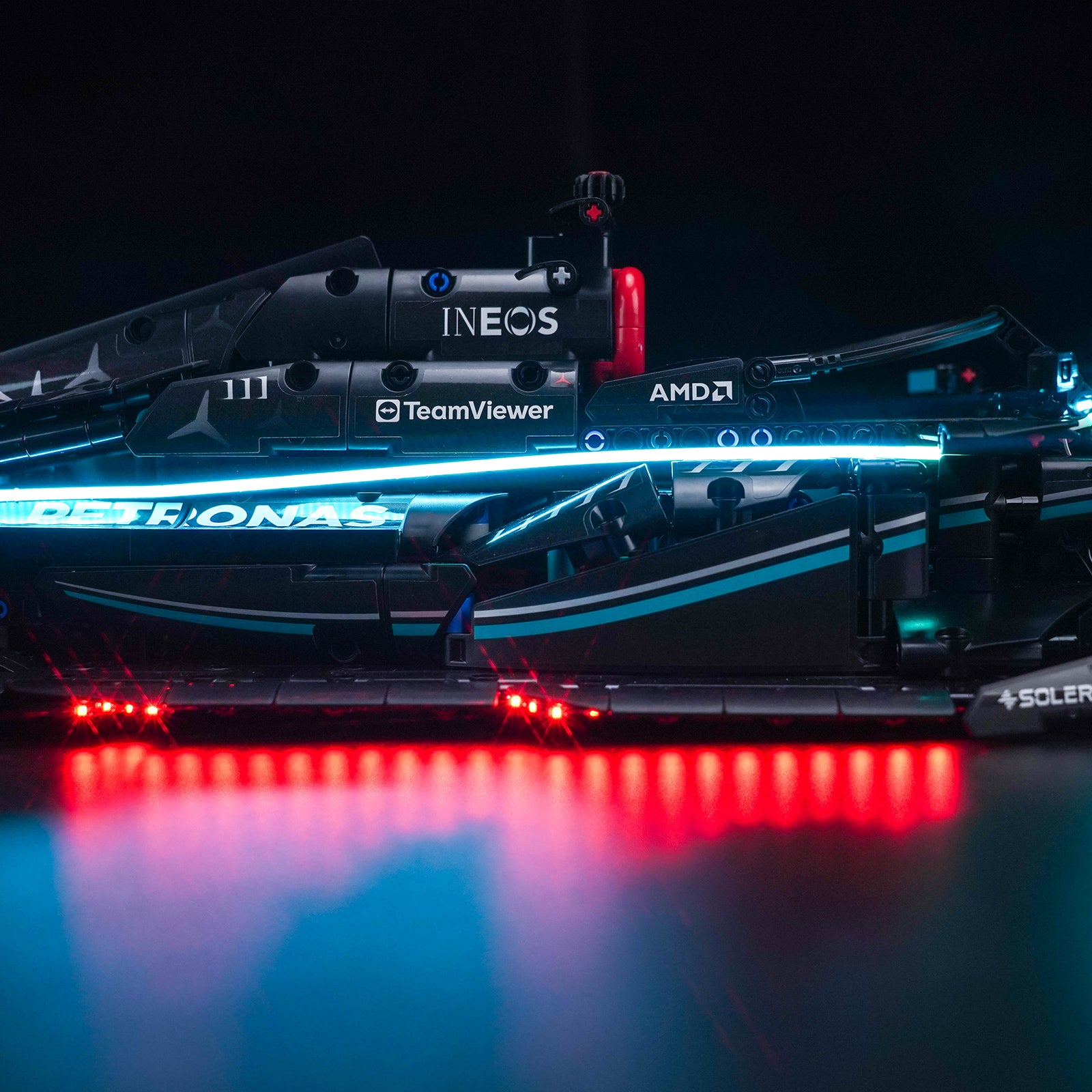 BrickBling Light Kit for LEGO Technic Mercedes-AMG F1 W14 E Performance 42171 GC Version