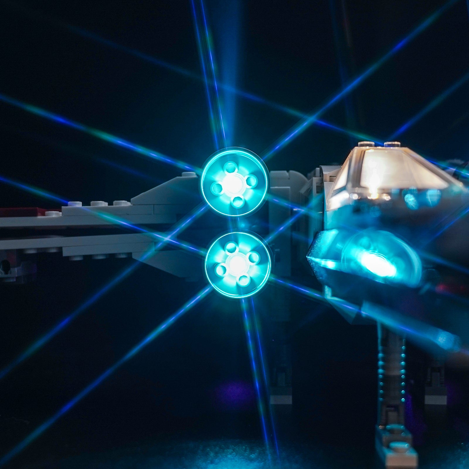 BrickBling Light Kit for LEGO Star Wars TIE Fighter & X-Wing Mash-up 75393