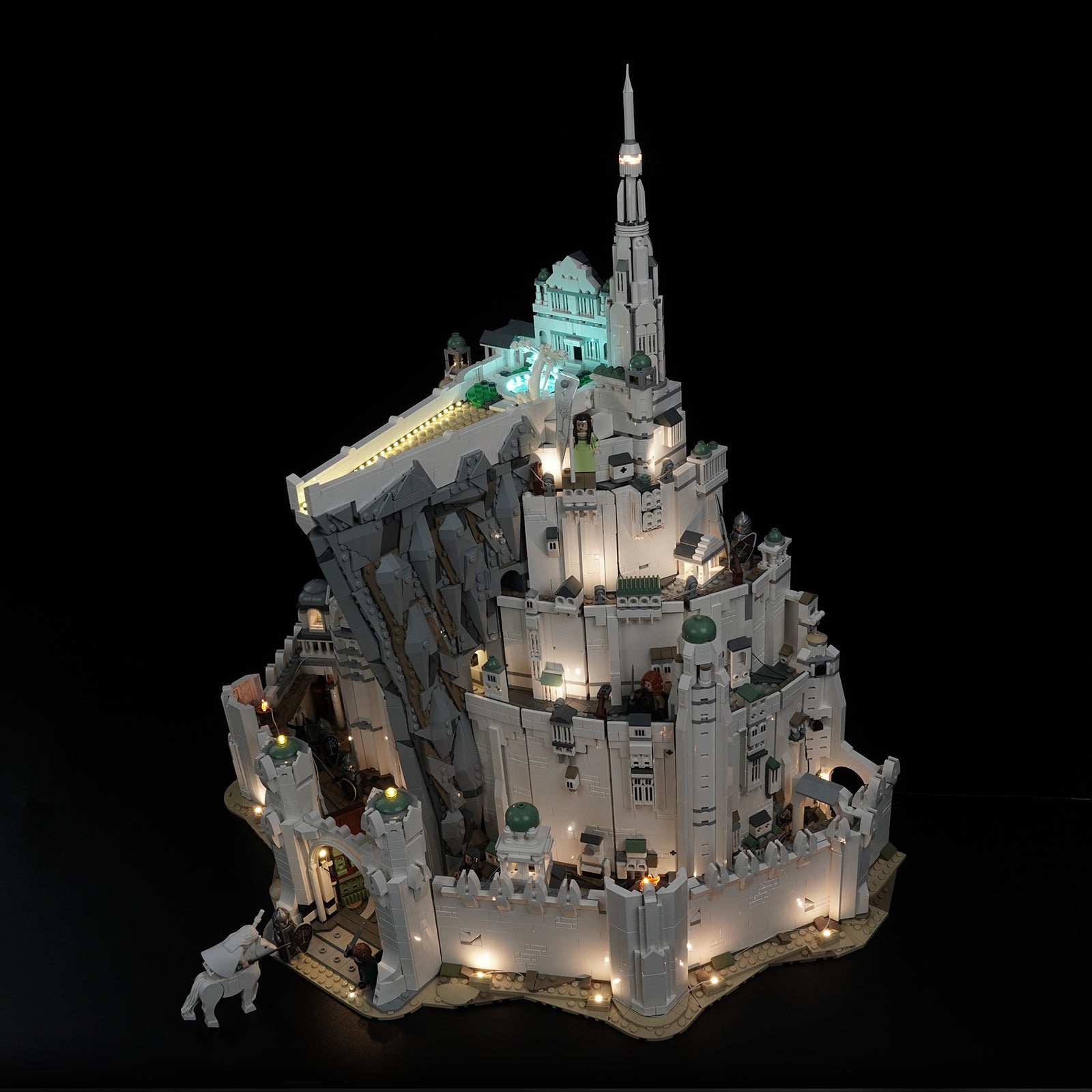 BrickBling Light Kit for LEGO Icons The Lord of the Rings: Minas Tirith™ 11377