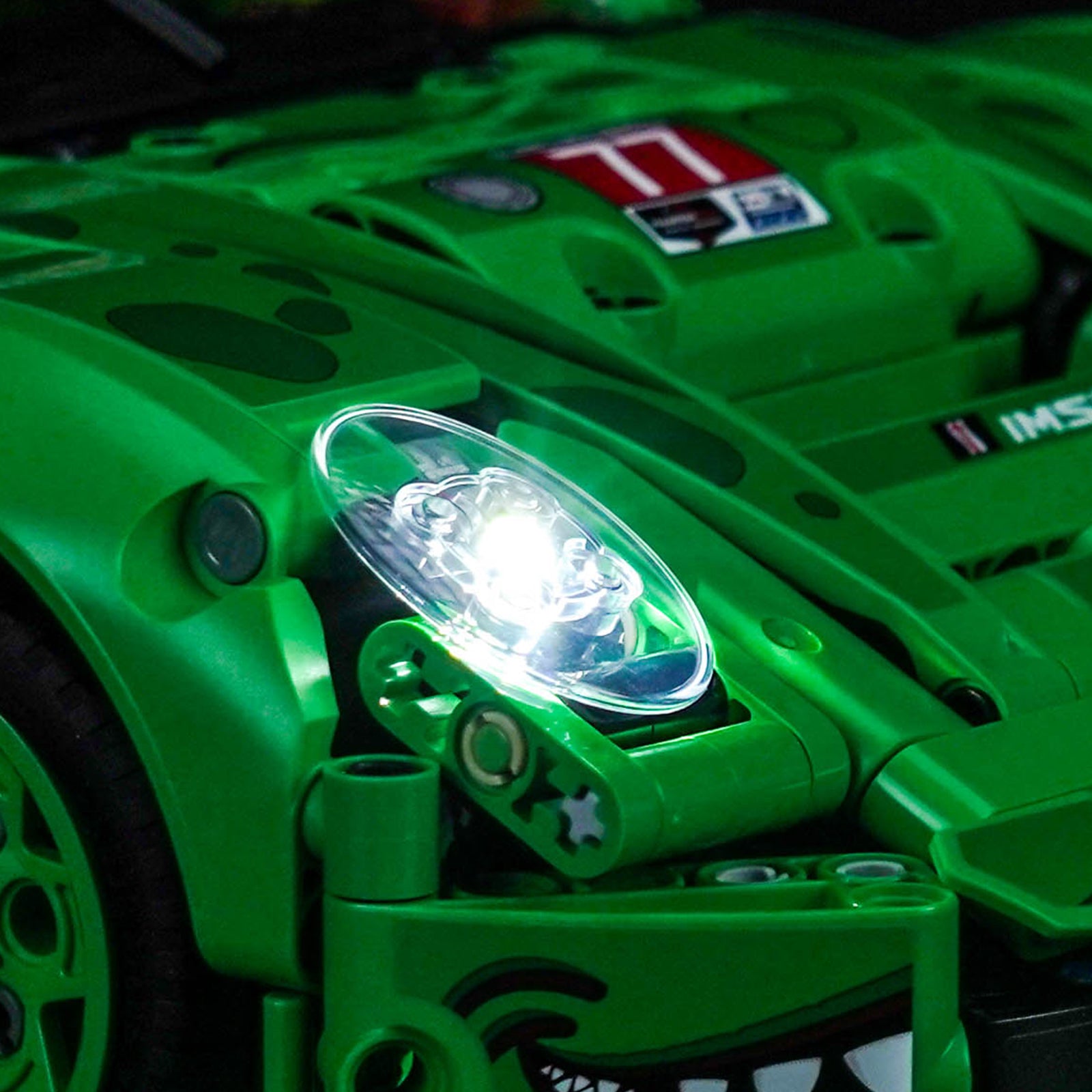 BrickBling Light Kit for LEGO Technic Porsche 911 GT3 R REXY AO Racing Car 42224