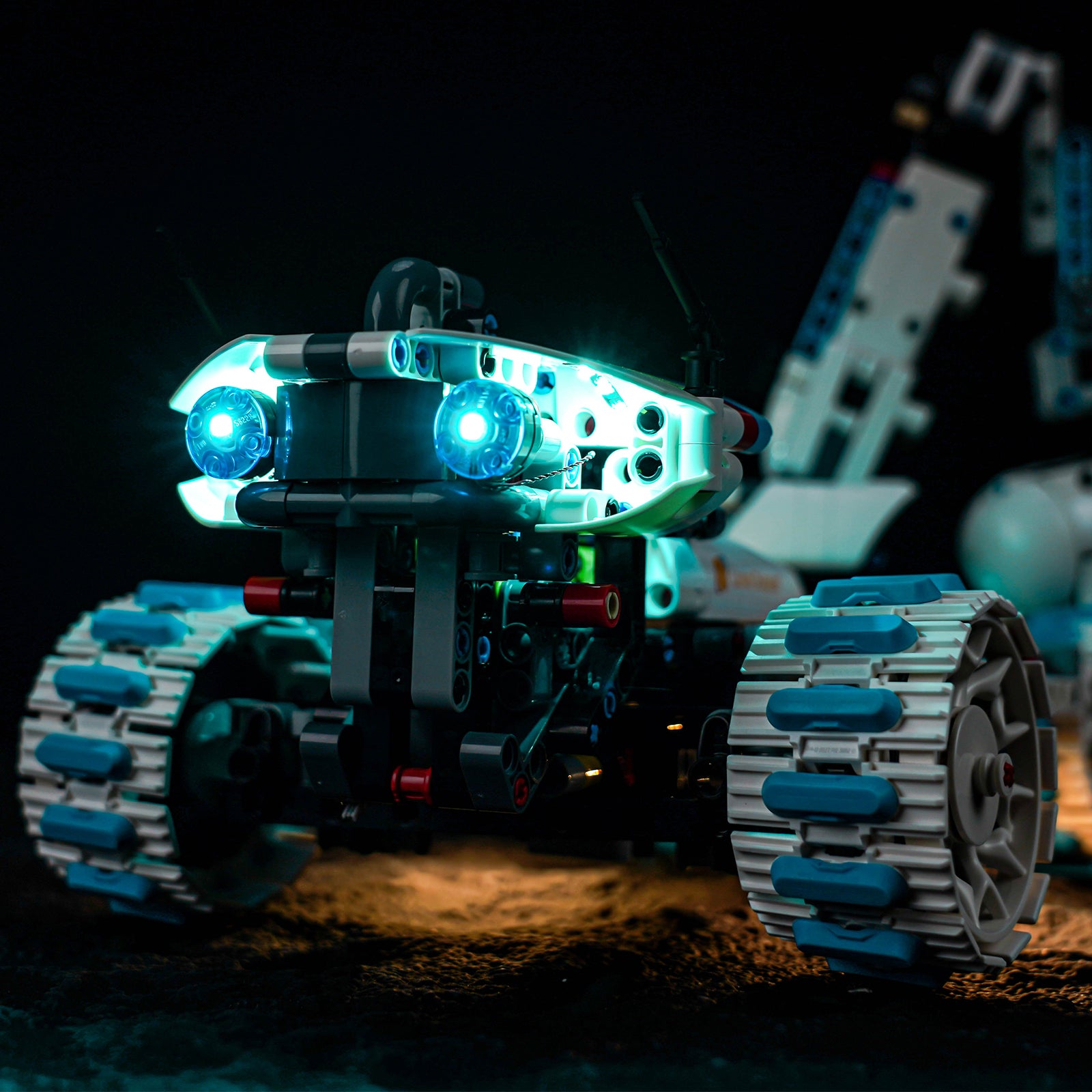 Kit d'éclairage BrickBling pour véhicule spatial lunaire LEGO Technic Lunar Outpost® 42211