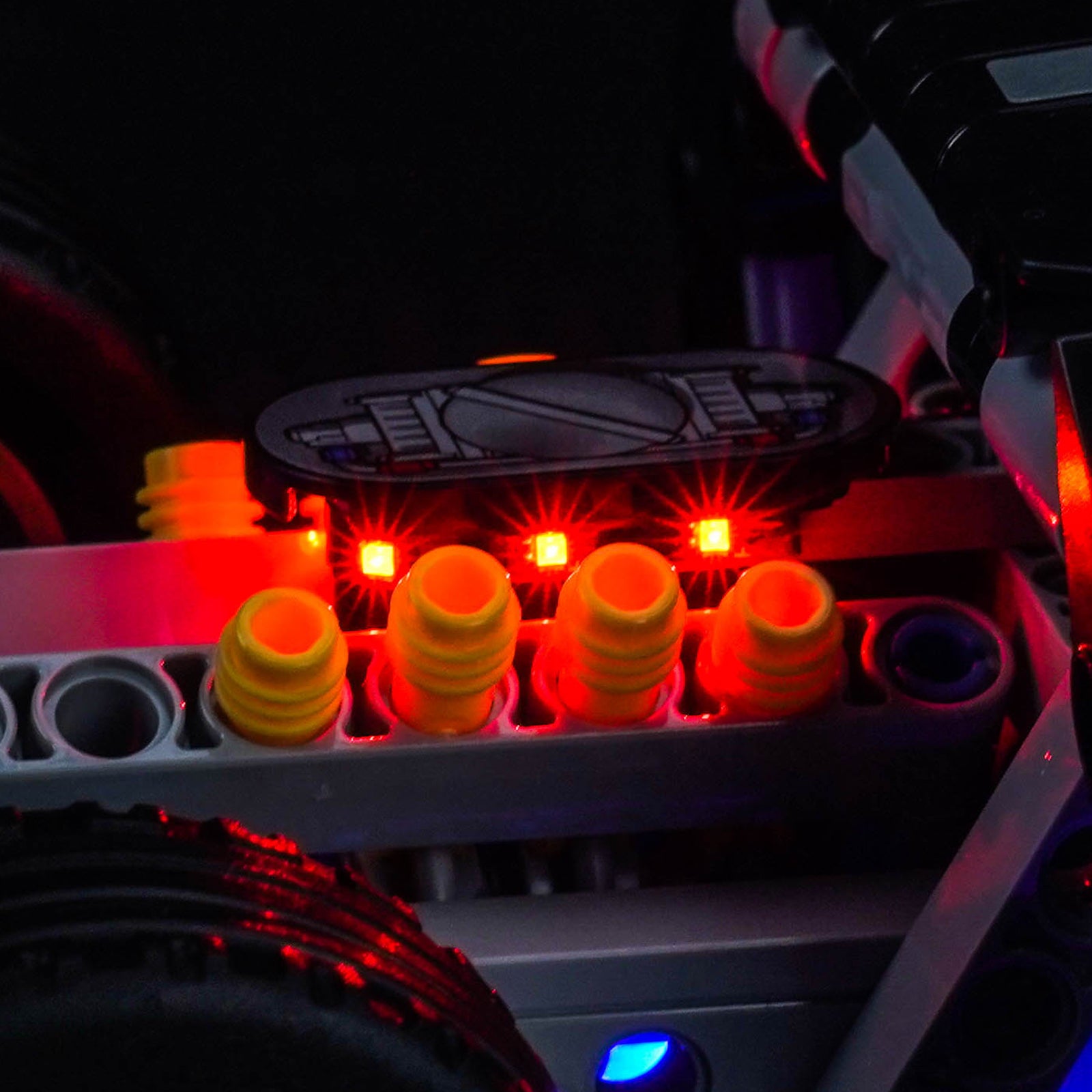 BrickBling Lichtset für LEGO Technic 1966 Ford GT40 MKII Rennwagen 42223