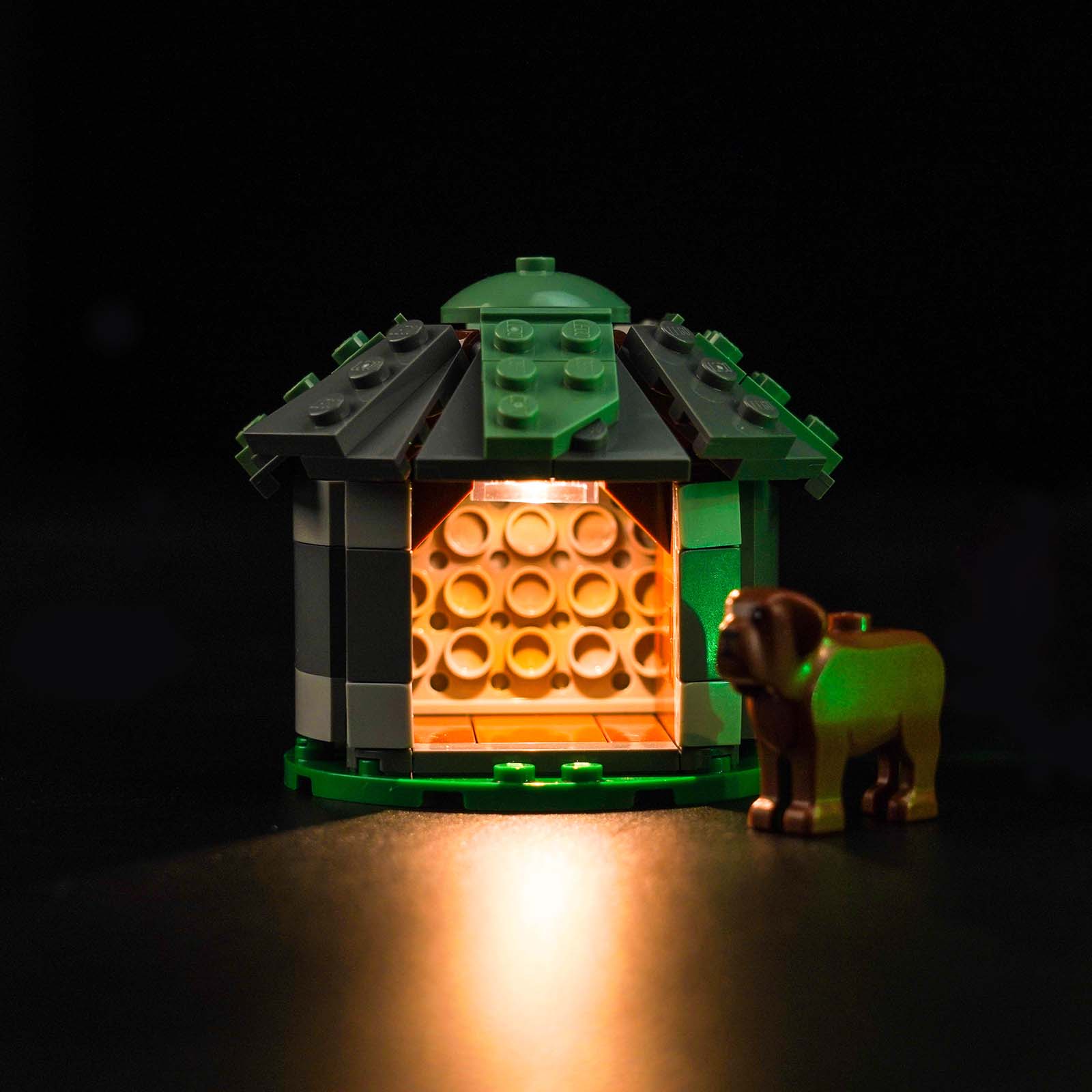 BrickBling Light Kit for LEGO Hagrid's Hut: An Unexpected Visit 76428