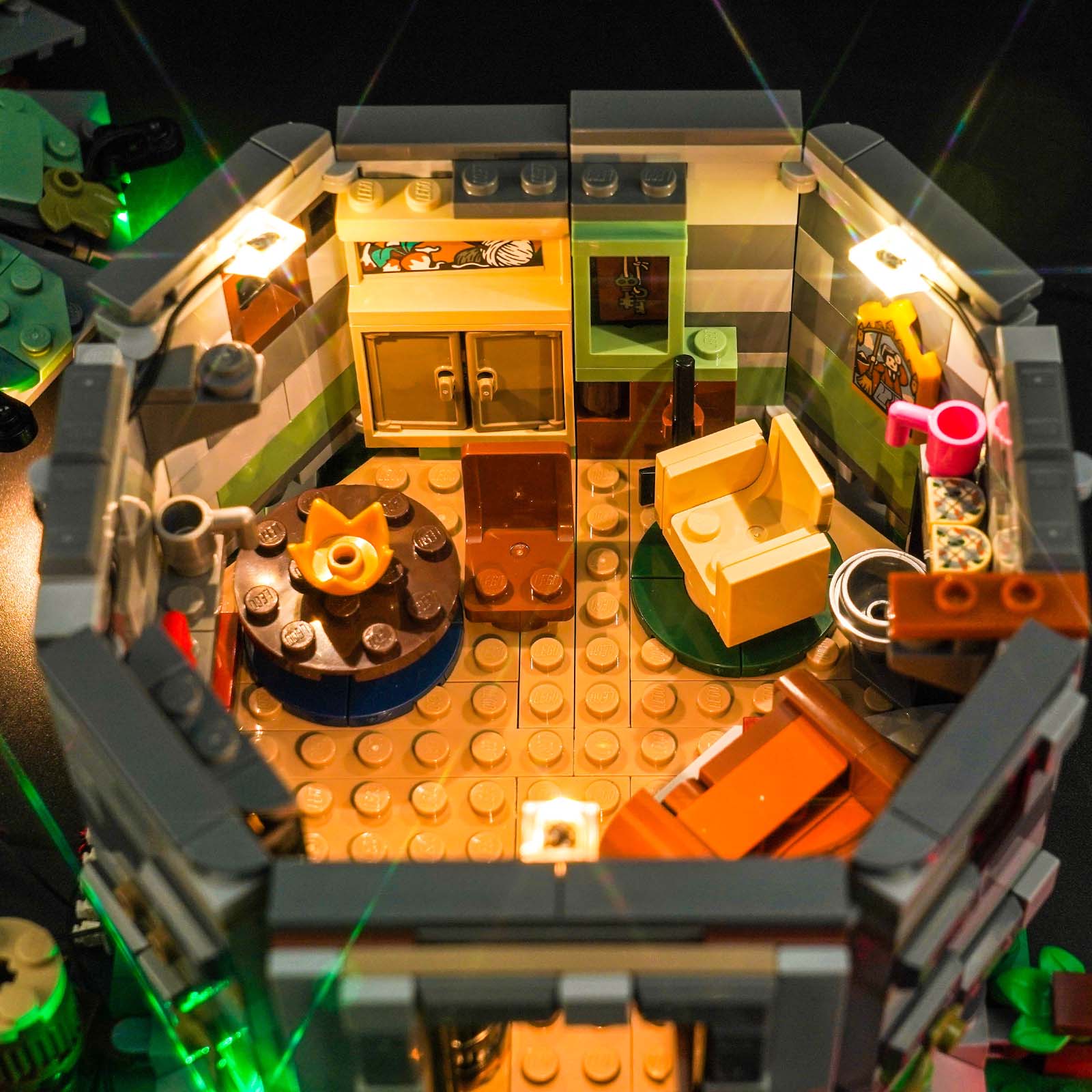 BrickBling Light Kit for LEGO Hagrid's Hut: An Unexpected Visit 76428