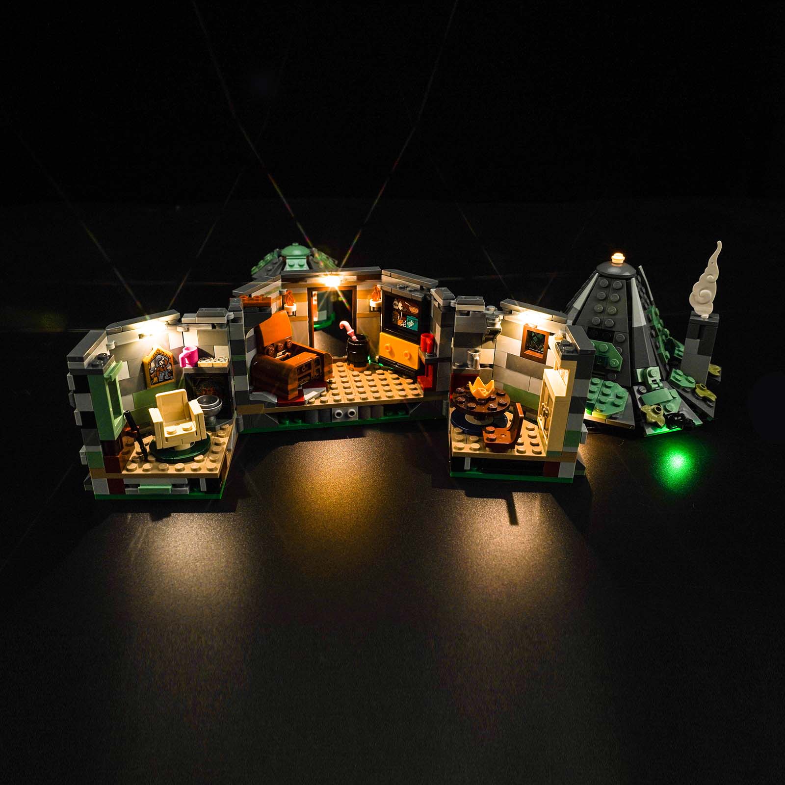 BrickBling Light Kit for LEGO Hagrid's Hut: An Unexpected Visit 76428