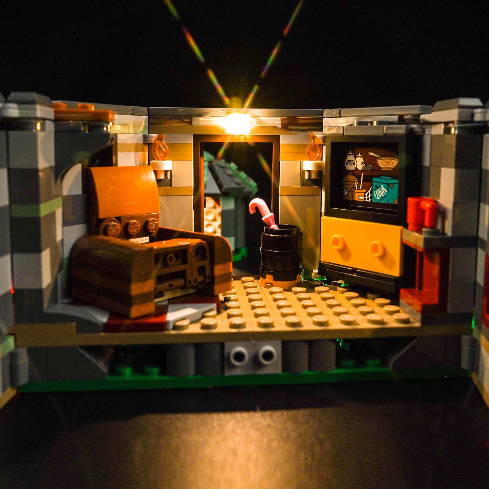 BrickBling Light Kit for LEGO Hagrid's Hut: An Unexpected Visit 76428