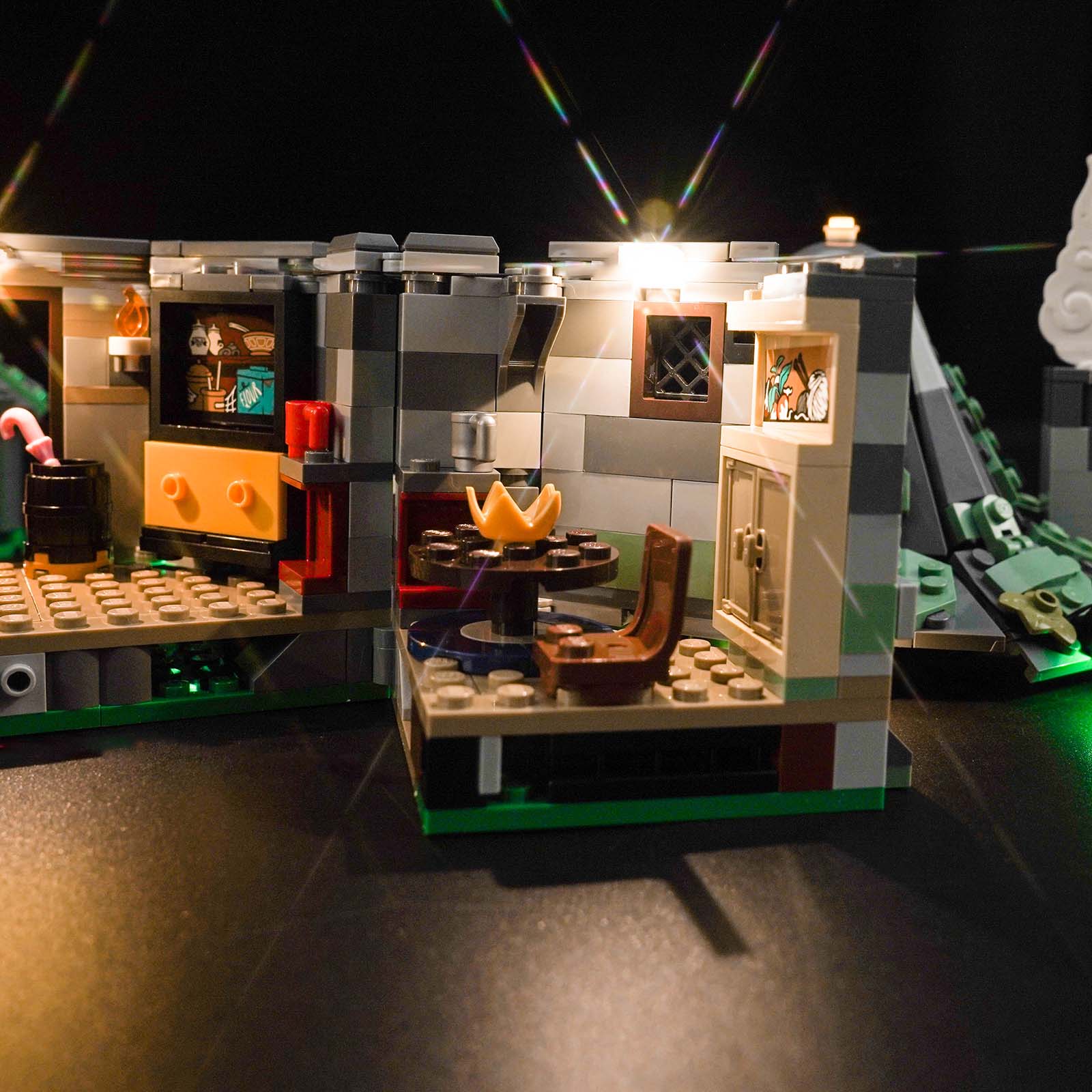 BrickBling Light Kit for LEGO Hagrid's Hut: An Unexpected Visit 76428