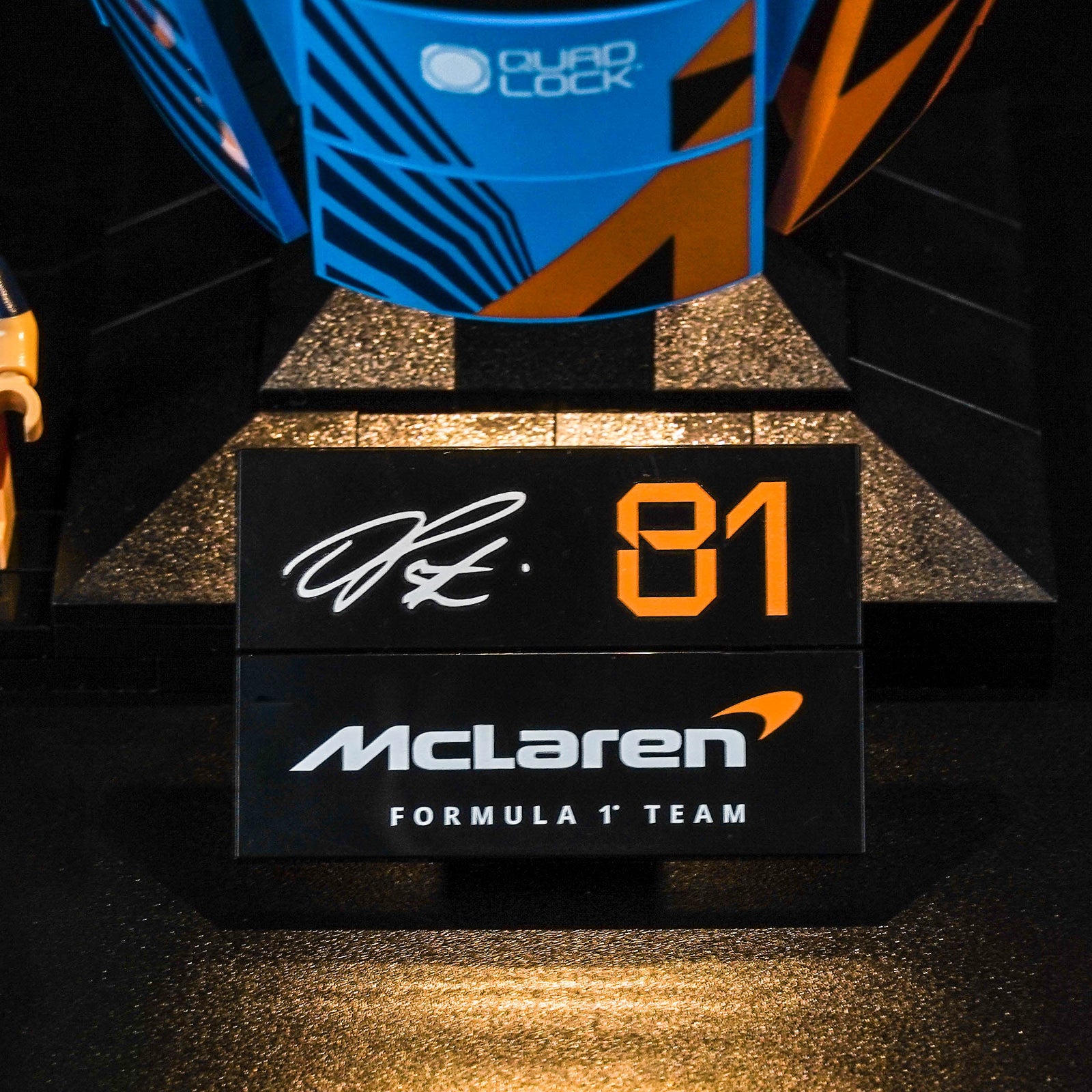 BrickBling Light Kit for LEGO Editions McLaren Mastercard F1® Team Oscar Piastri Helmet 43017