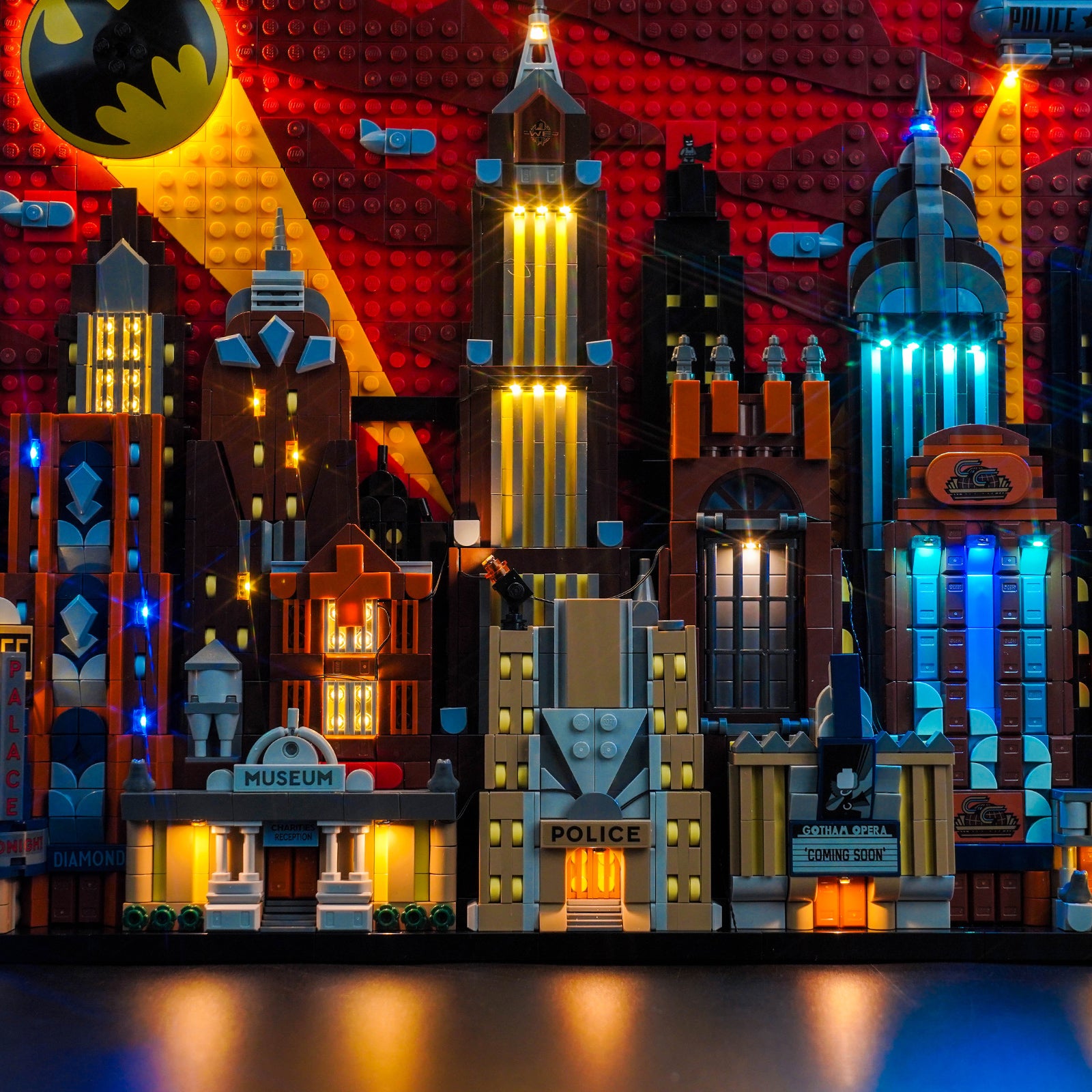 BrickBling Light Kit for LEGO Batman: The Animated Series Gotham City™ 76271