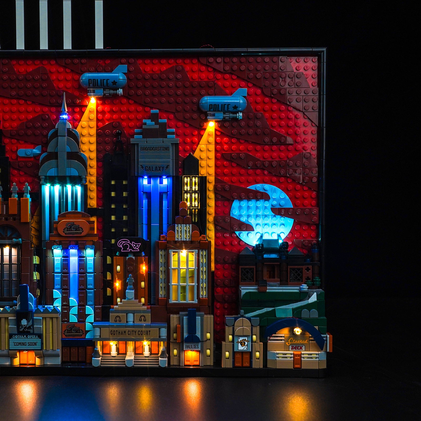 BrickBling Light Kit for LEGO Batman: The Animated Series Gotham City™ 76271
