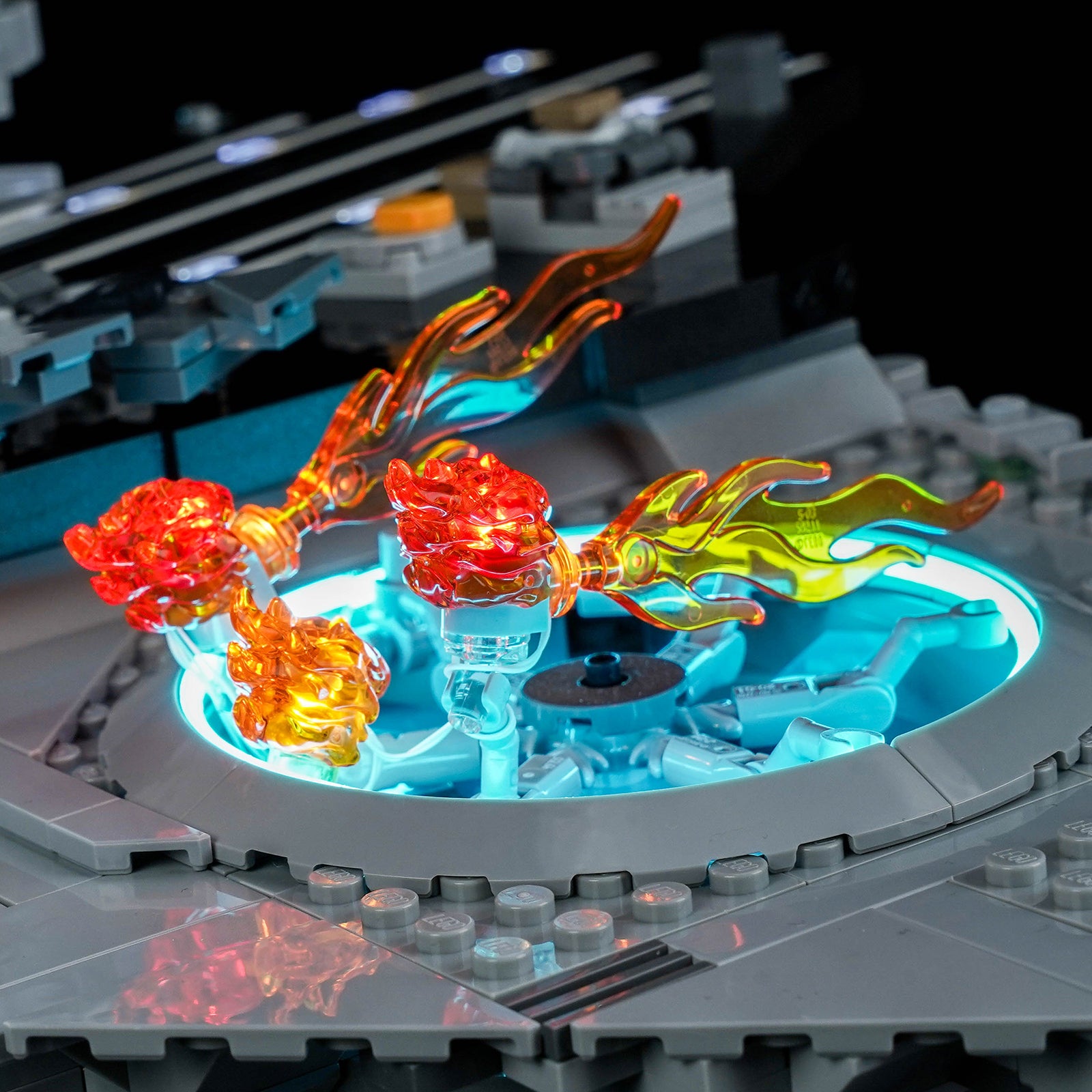 BrickBling Light Kit for LEGO Marvel S.H.I.E.L.D. Helicarrier 76354