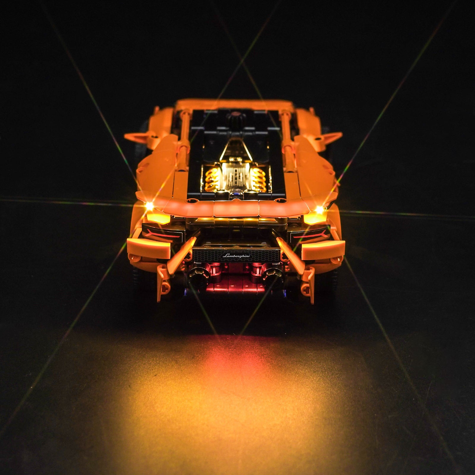 BrickBling Lichtset für LEGO Lamborghini Huracán Tecnica Orange 42196