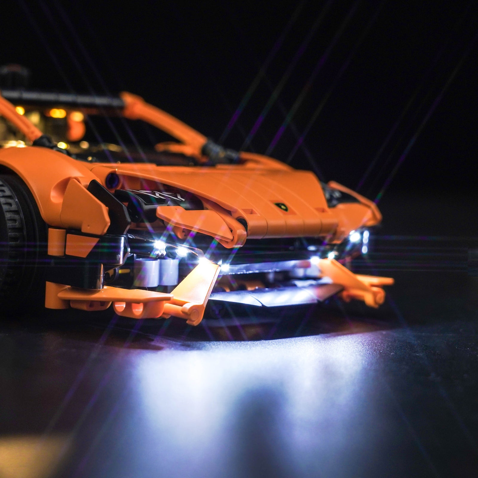 BrickBling Lichtset für LEGO Lamborghini Huracán Tecnica Orange 42196