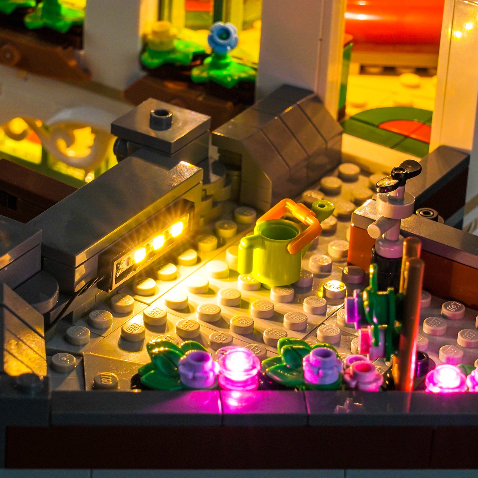 BrickBling Light Kit for LEGO Icons Shopping Street 11371