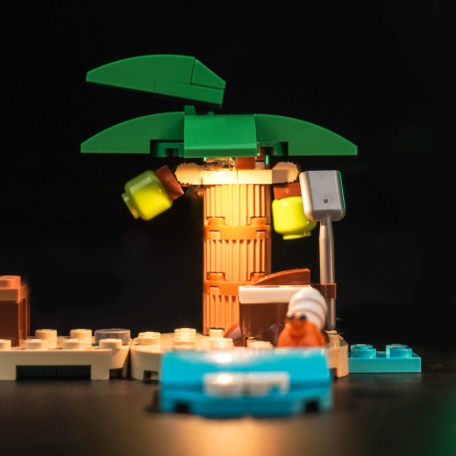 BrickBling Light Kit for LEGO Animal Crossing Kapp'n's Island Boat Tour 77048