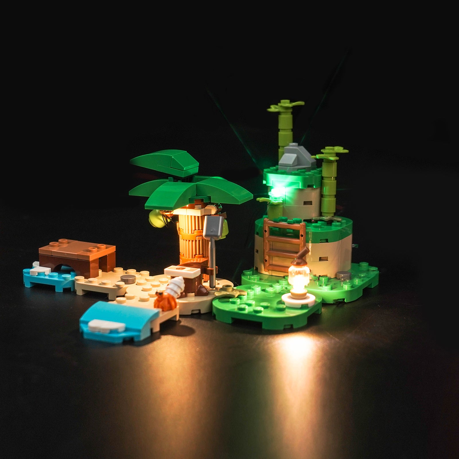 BrickBling Light Kit for LEGO Animal Crossing Kapp'n's Island Boat Tour 77048