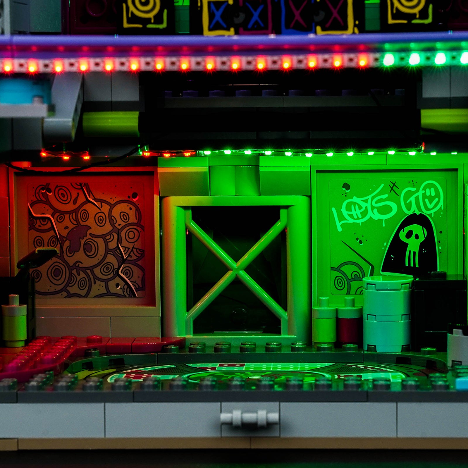 BrickBling Light Kit for LEGO Fortnite Rave Cave 77082