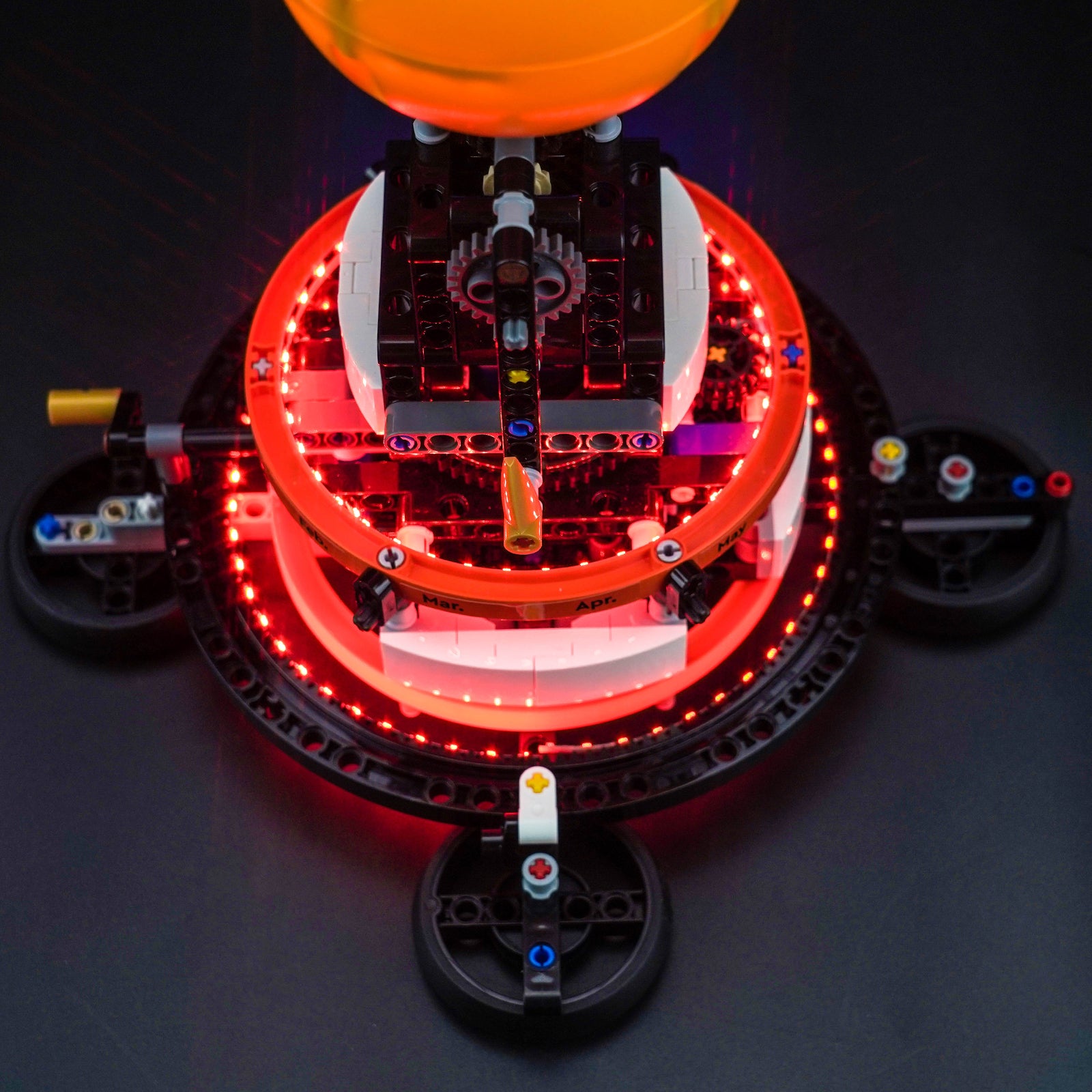 BrickBling Light Kit for LEGO Planet Earth and Moon in Orbit 42179