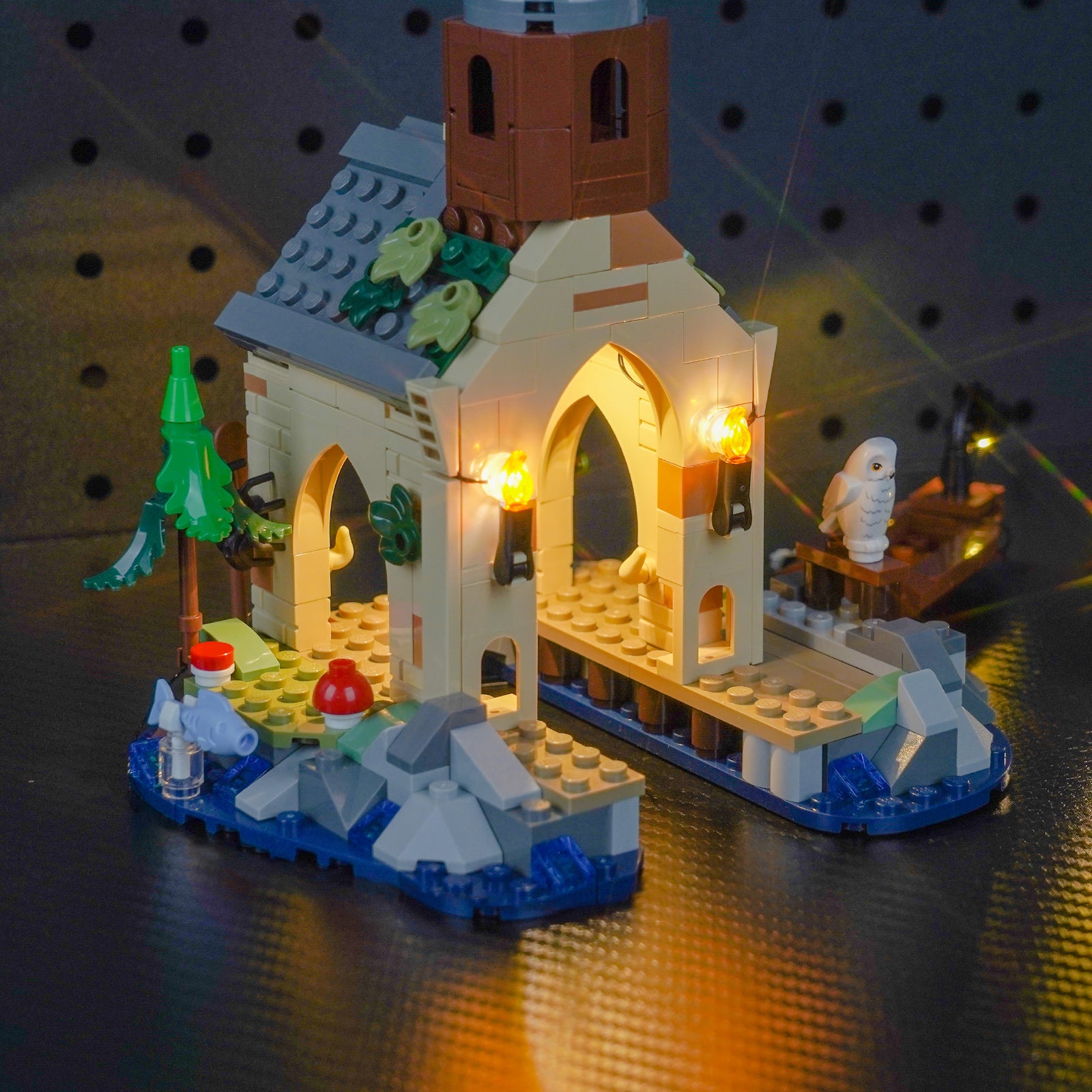 BrickBling Light Kit for LEGO Hogwarts™ Castle Boathouse 76426