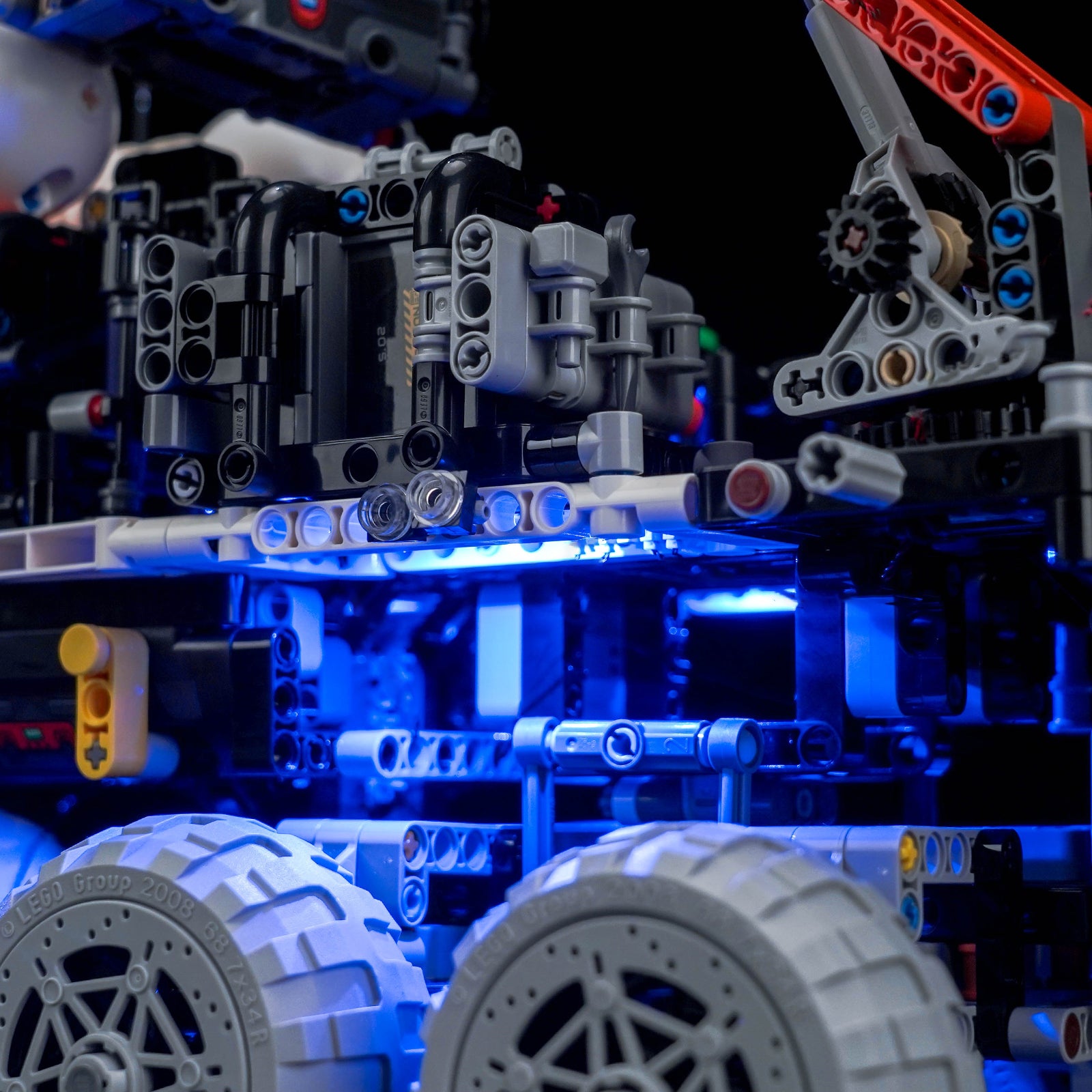 BrickBling Light Kit for LEGO Technic Mars Crew Exploration Rover 42180