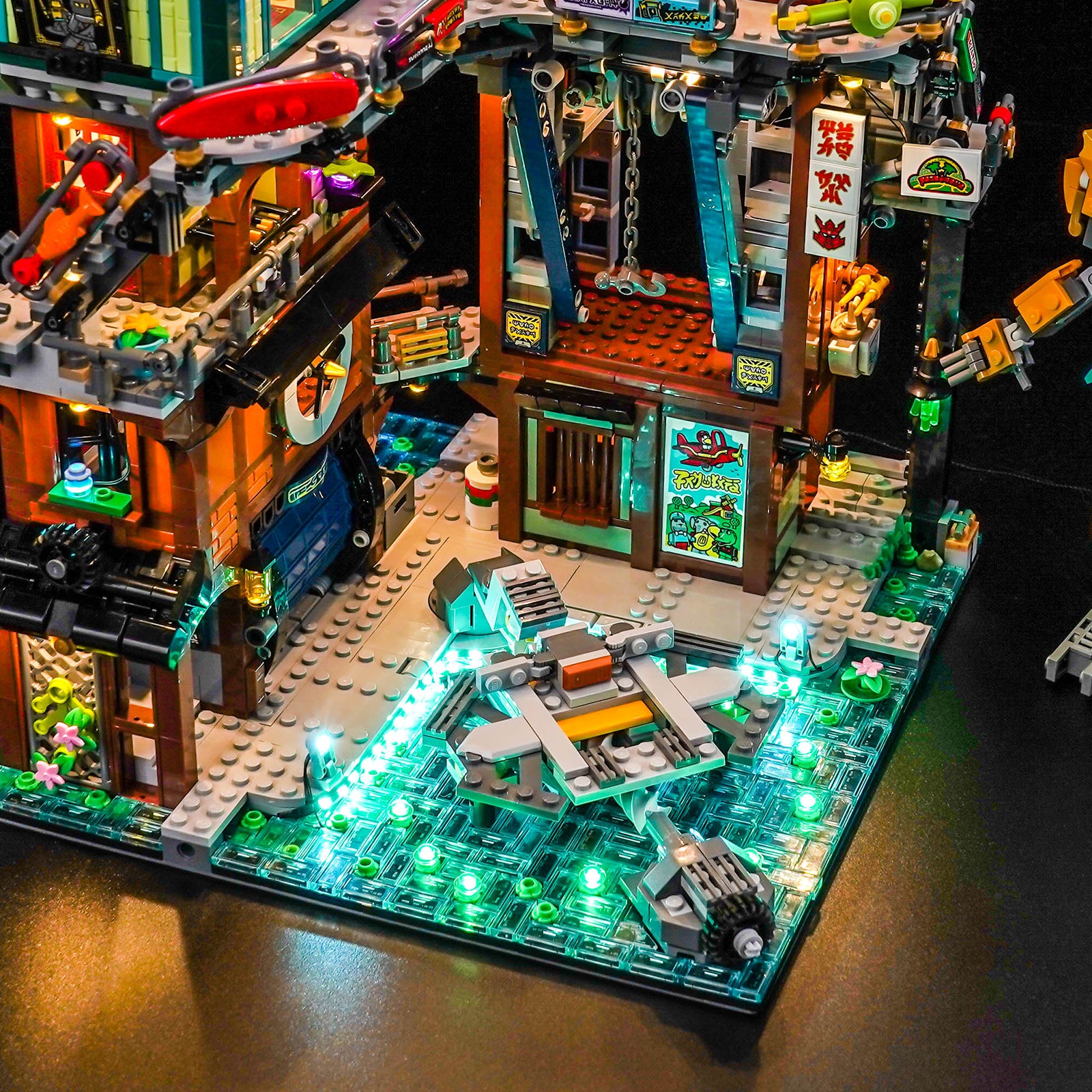 BrickBling Light Kit for LEGO NINJAGO NINJAGO® City Workshops 71837