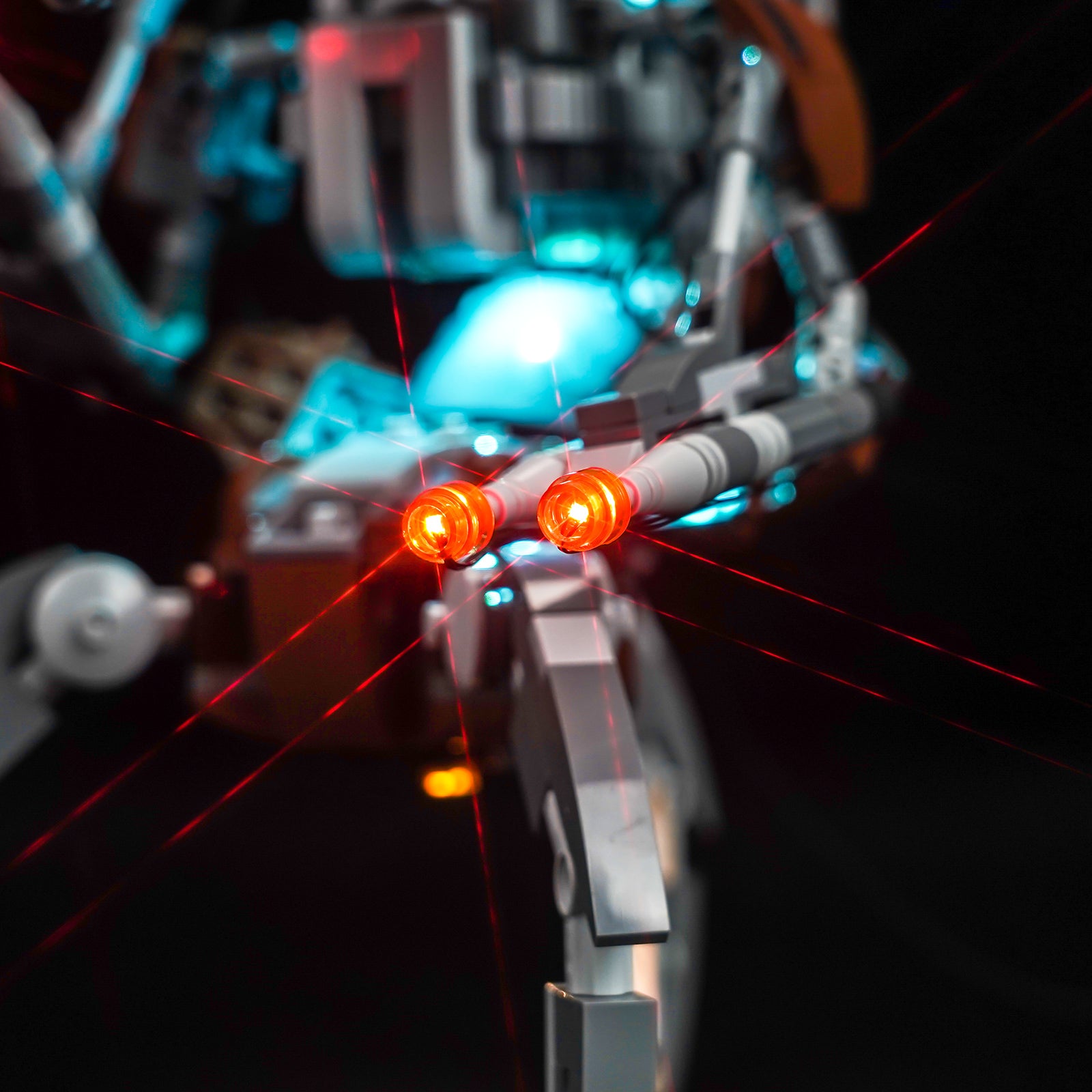 Details of the Lighting Effects for BrickBling Light Kit for LEGO Star Wars Droideka 75381