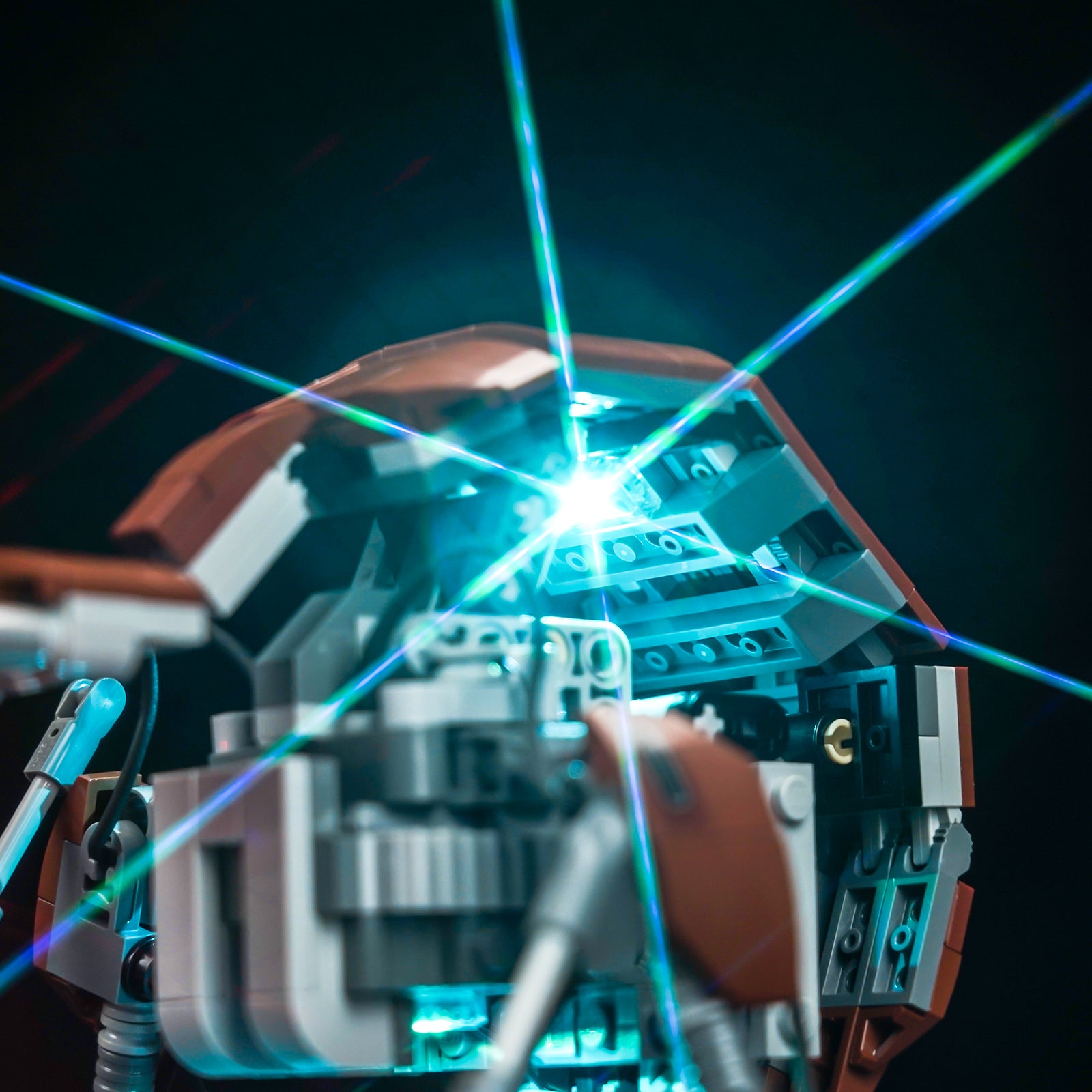 Details of the Lighting Effects for BrickBling Light Kit for LEGO Star Wars Droideka 75381