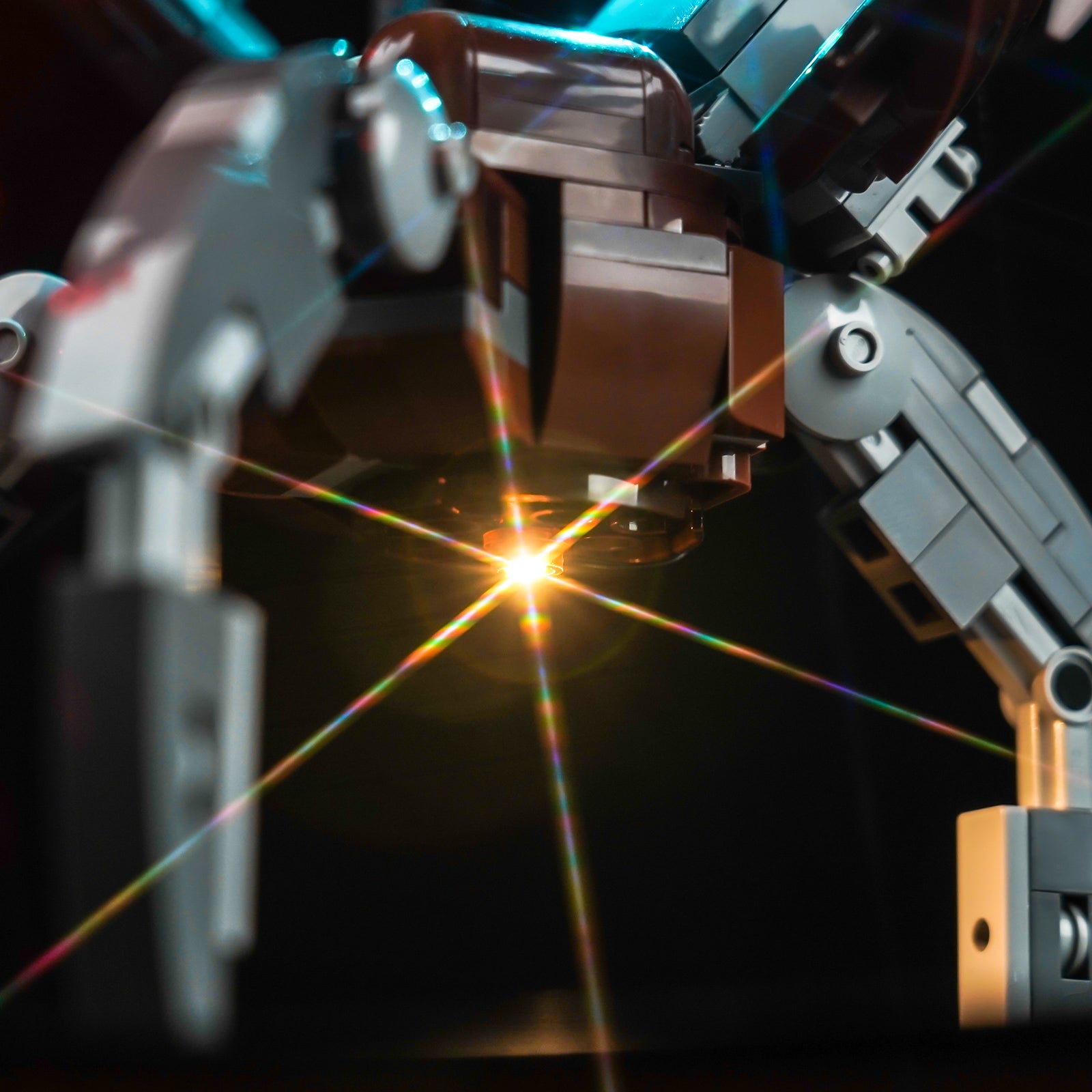 Details of the Lighting Effects for BrickBling Light Kit for LEGO Star Wars Droideka 75381