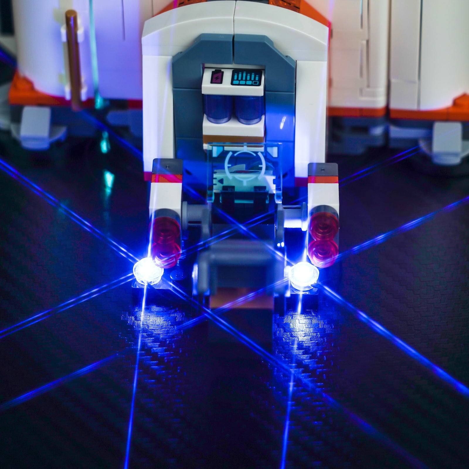 Displaying Lighting Effect Details for BrickBling Light Kit compatible with LEGO Space Science Lab 60439
