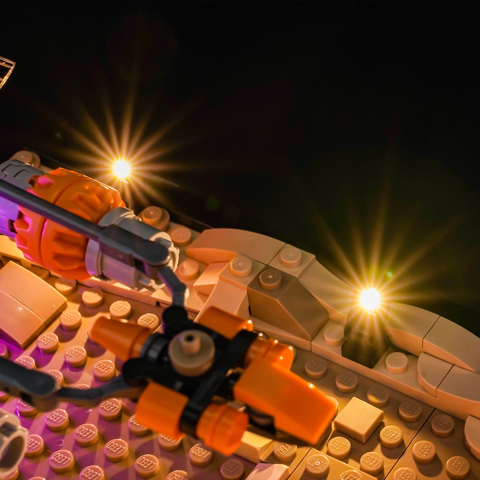 BrickBling Light Kit for LEGO Mos ESPA Podrace Diorama 75380