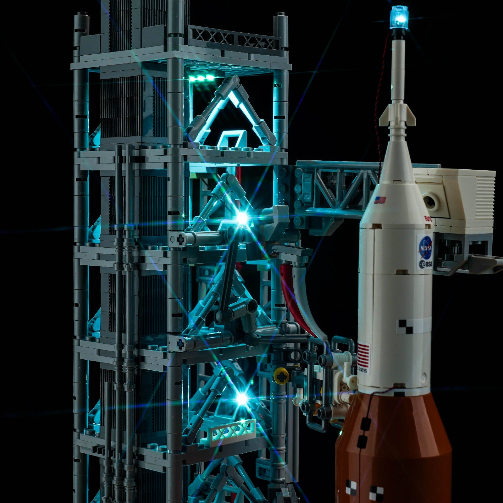 Light Kit for LEGO NASA Artemis Space Launch System 10341 GC Version