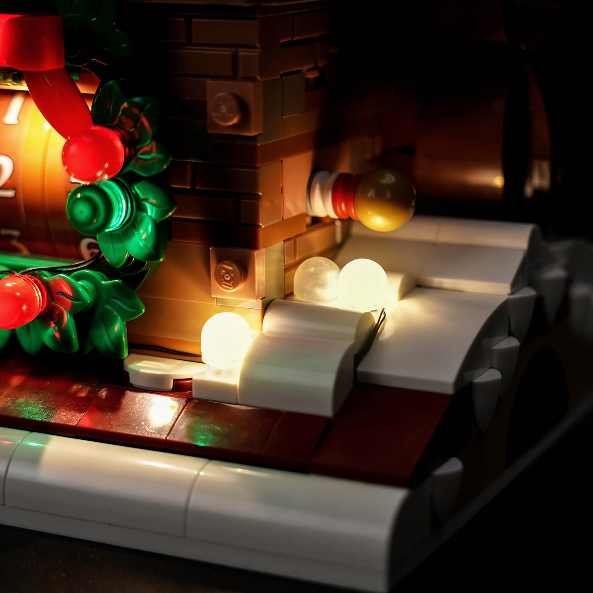 BrickBling Light Kit for LEGO Santa's Holiday Countdown 40874