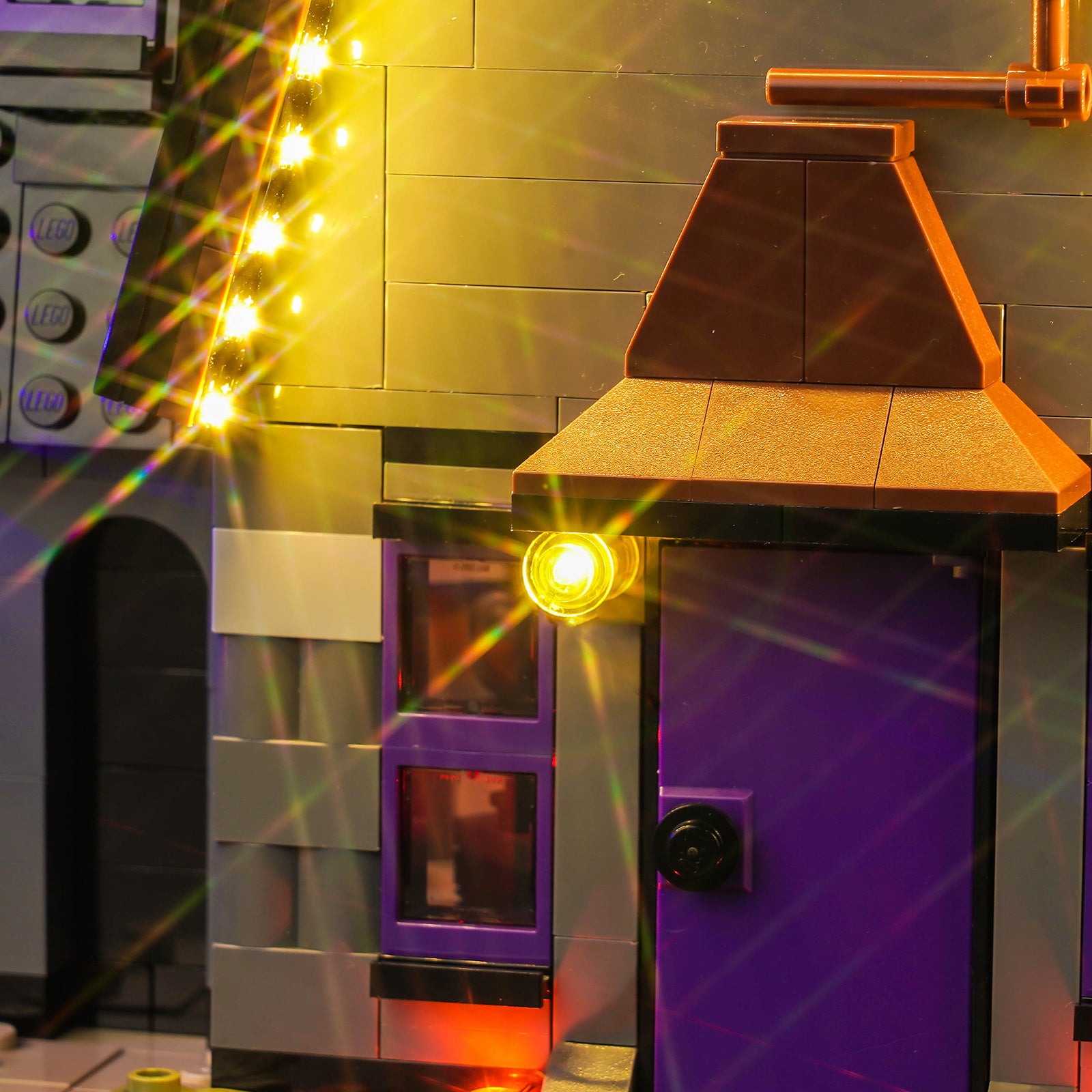 BrickBling Lichtset für LEGO Ich – Einfach Unverbesserlich 4 Minions und Grus Familienanwesen 75583