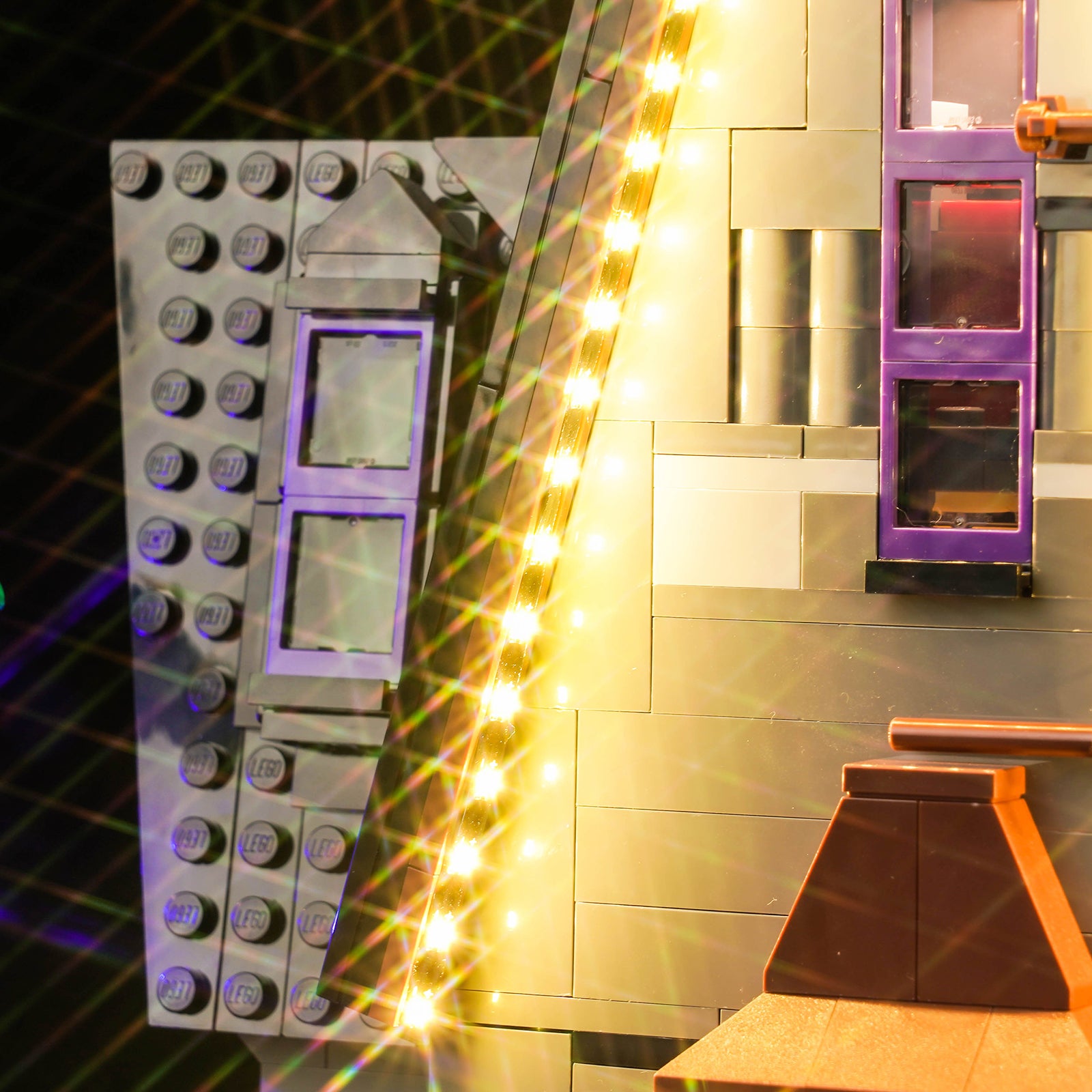 BrickBling Lichtset für LEGO Ich – Einfach Unverbesserlich 4 Minions und Grus Familienanwesen 75583