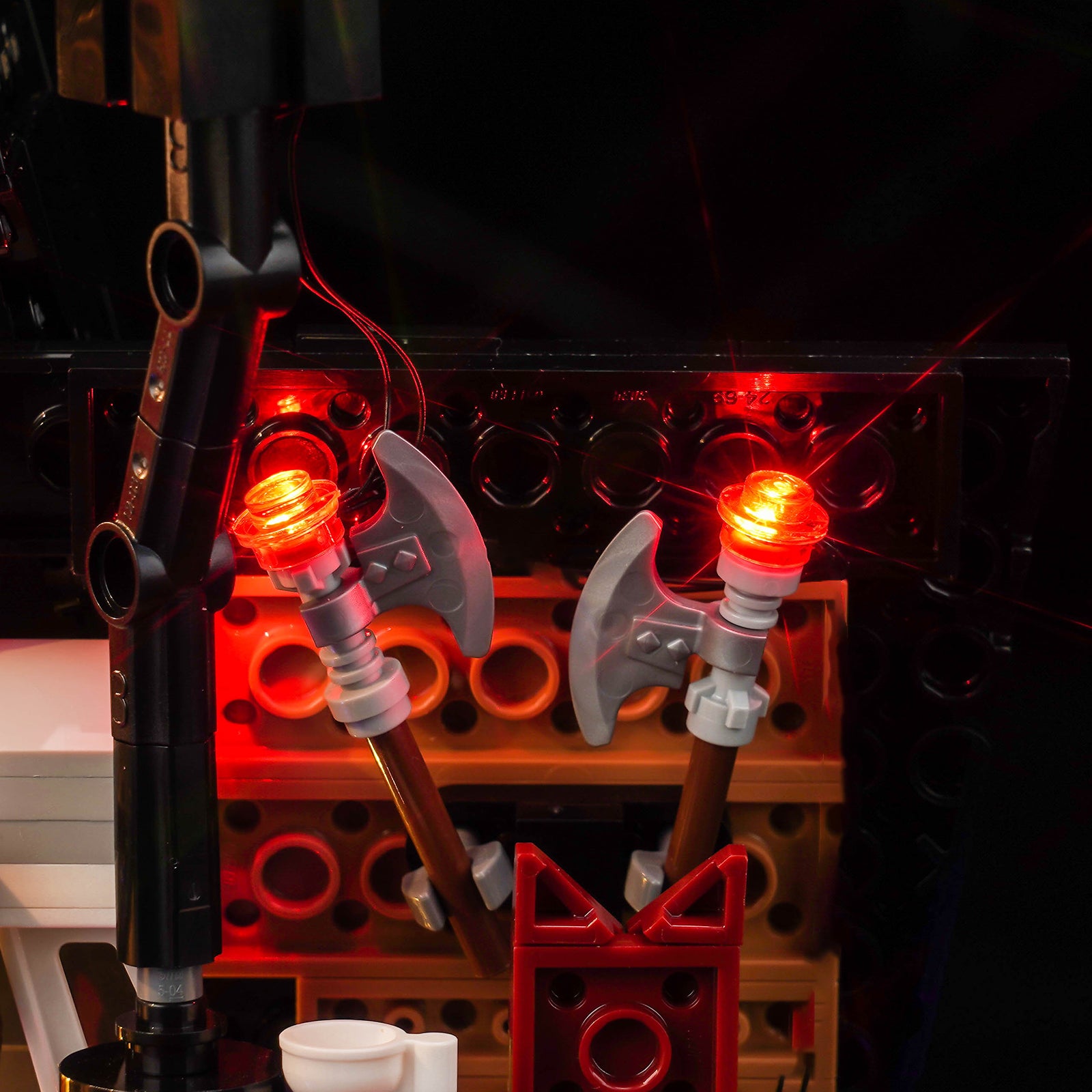 BrickBling Lichtset für LEGO Ich – Einfach Unverbesserlich 4 Minions und Grus Familienanwesen 75583