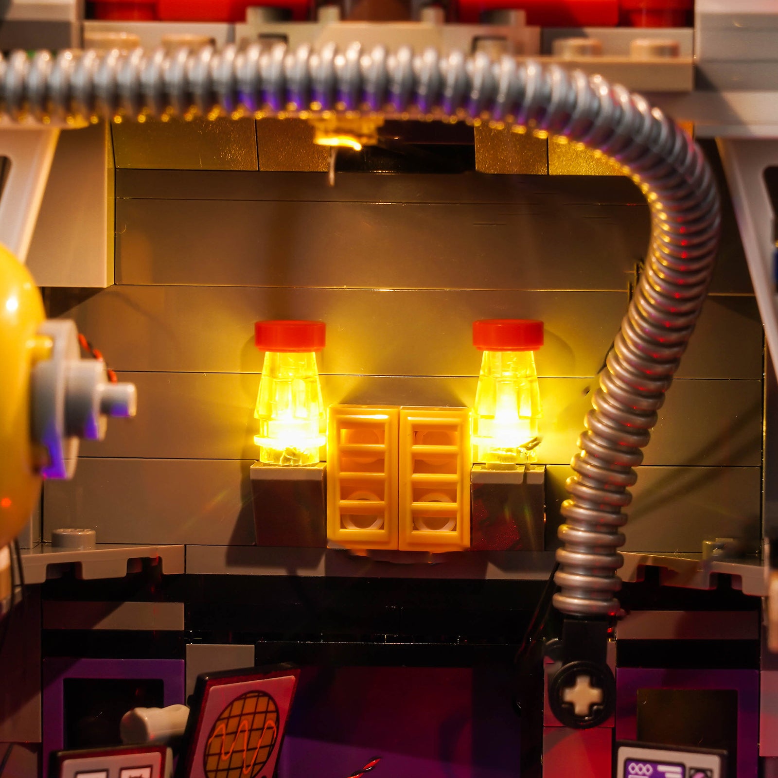 BrickBling Lichtset für LEGO Ich – Einfach Unverbesserlich 4 Minions und Grus Familienanwesen 75583