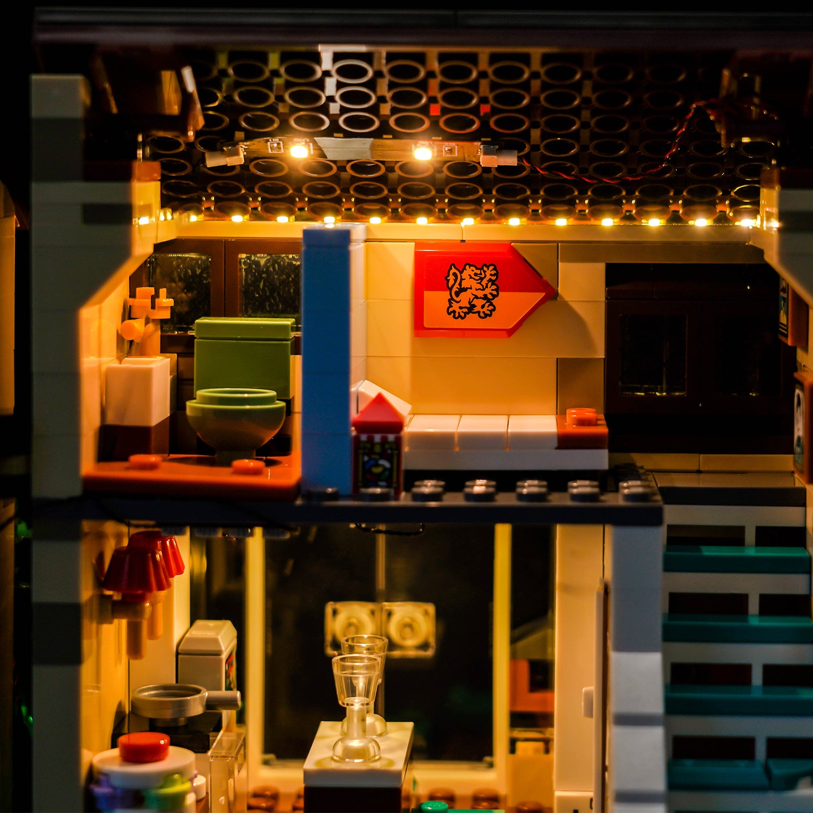 BrickBling Light Kit for LEGO Harry Potter Privet Drive: Aunt Marge's Visit 76451