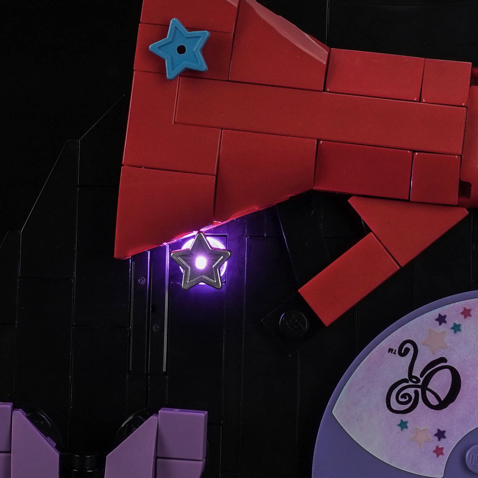 BrickBling Beleuchtungsset für LEGO Editions Olivia Rodrigo's Vinyl 43028