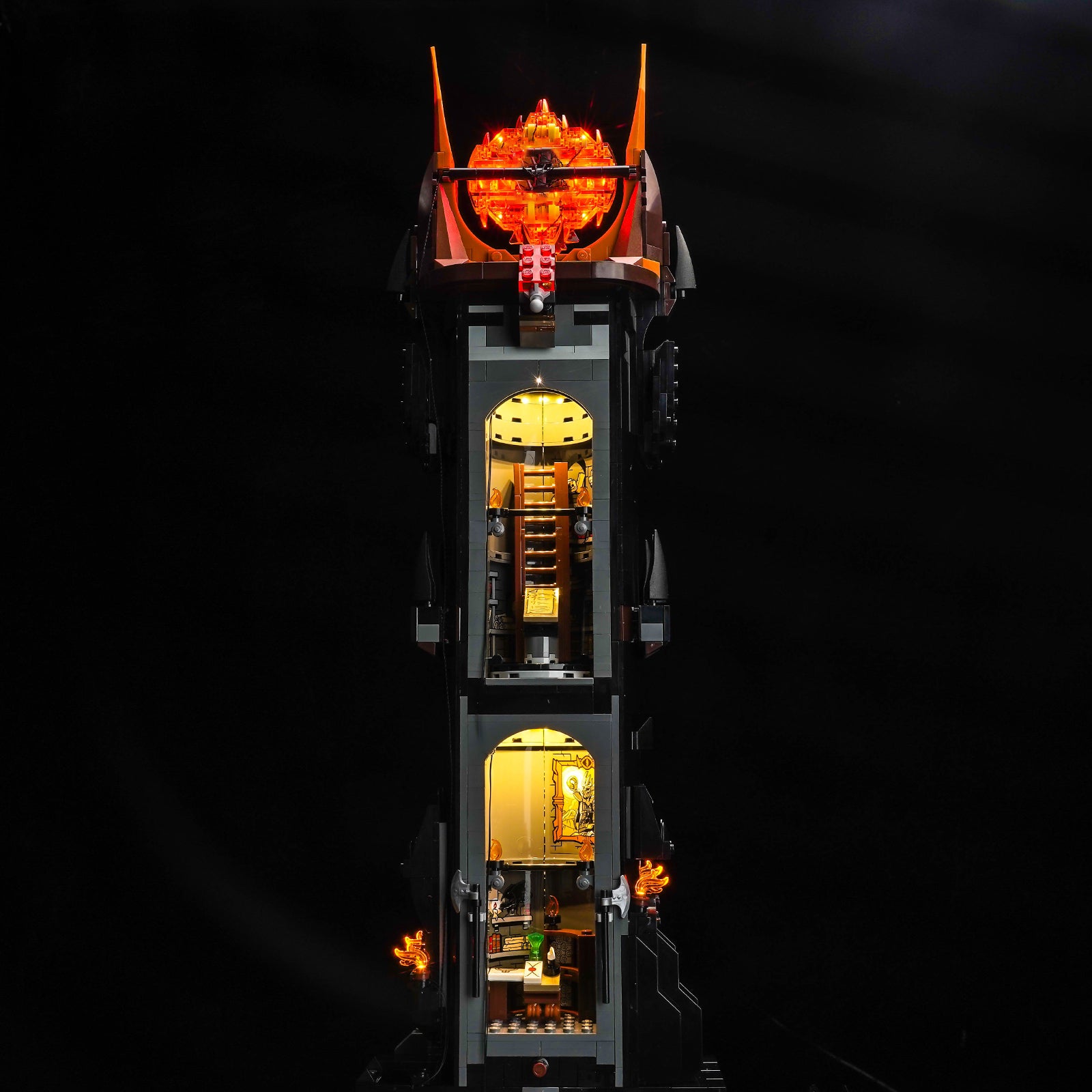 BrickBling Light Kit for LEGO Icons The Lord of the Rings: Barad-dûr 10333