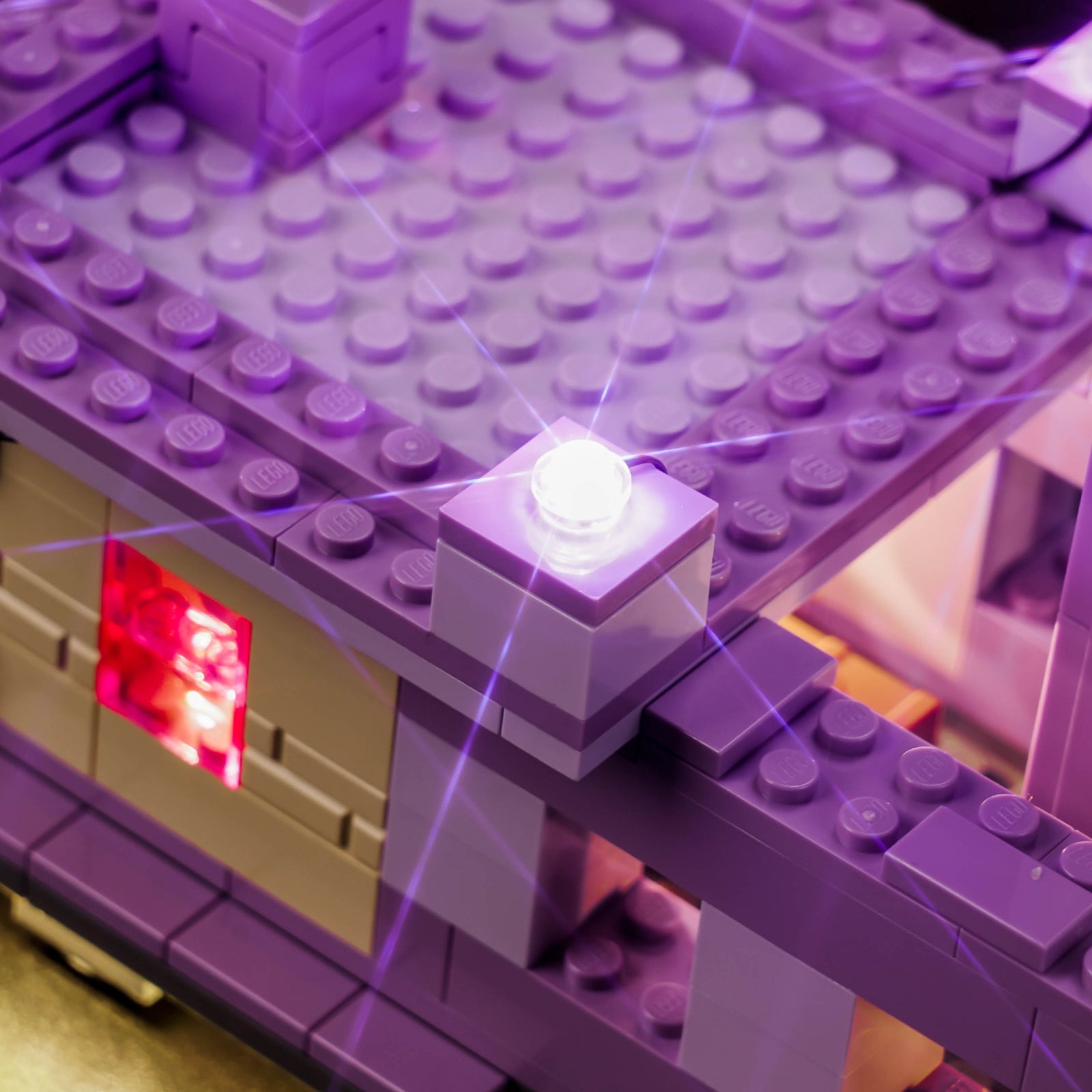 BrickBling Light Kit for LEGO Minecraft The Ender Dragon and End Ship 21264