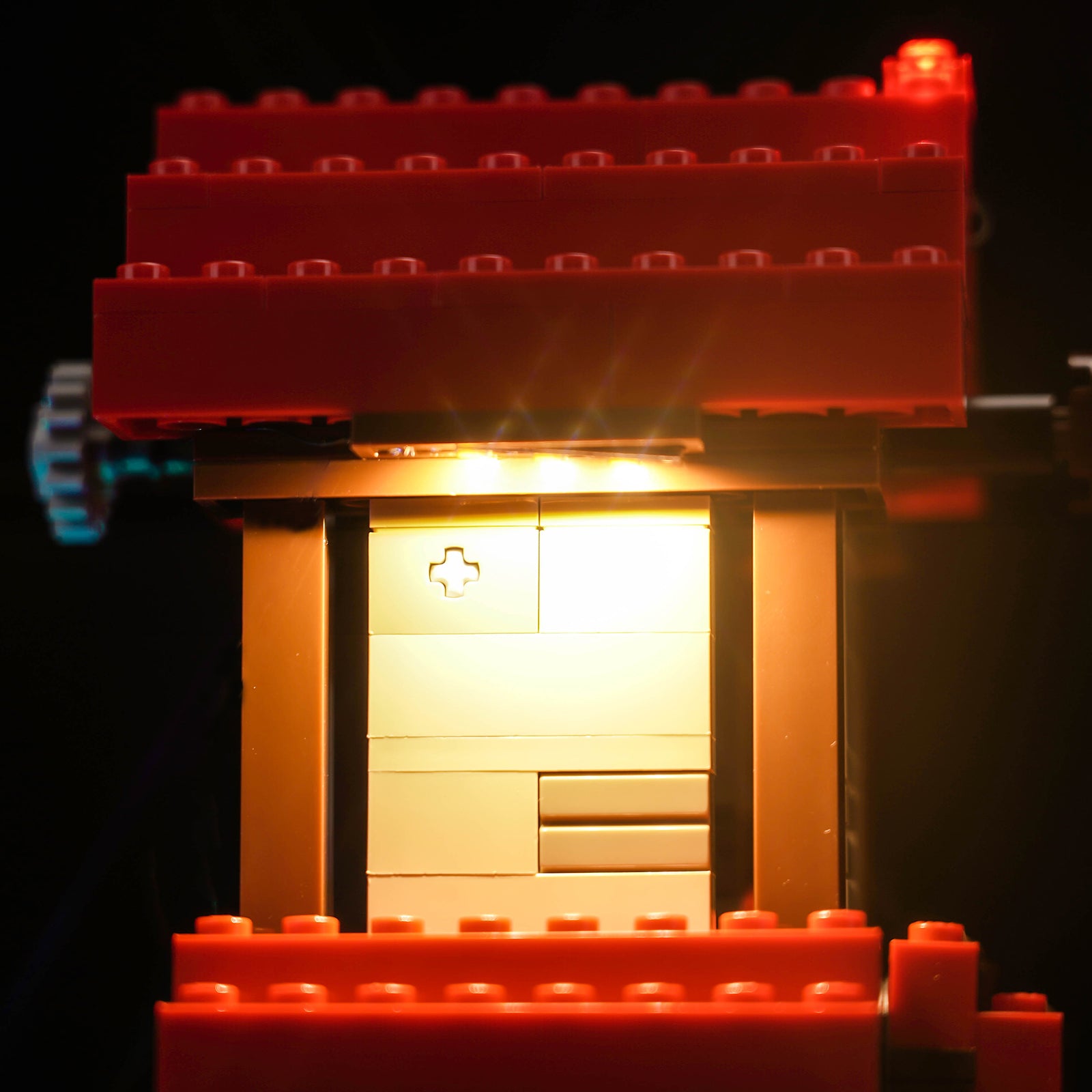 BrickBling Light Kit for LEGO Minecraft The Windmill Farm 21262