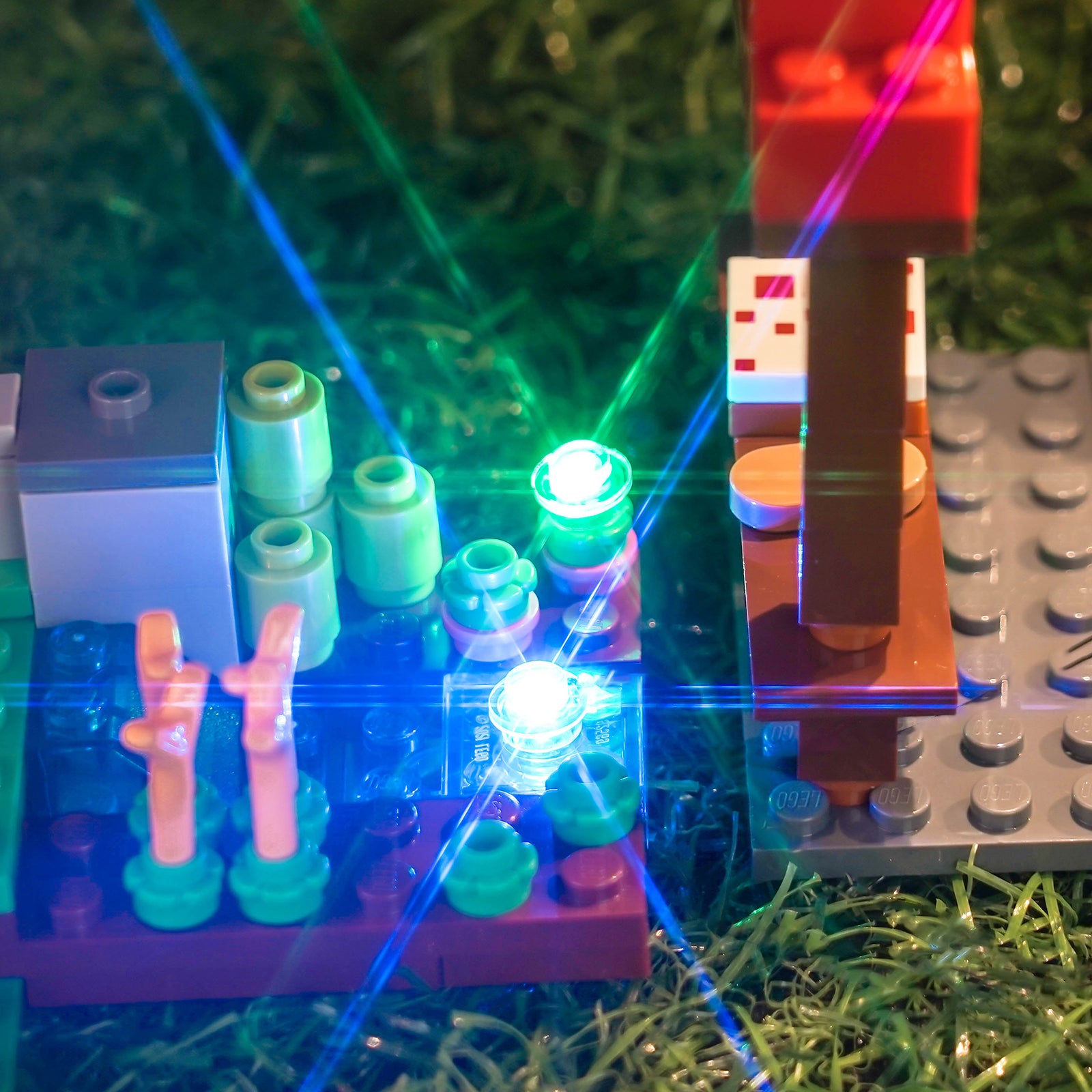 BrickBling Light Kit for LEGO Minecraft The Windmill Farm 21262