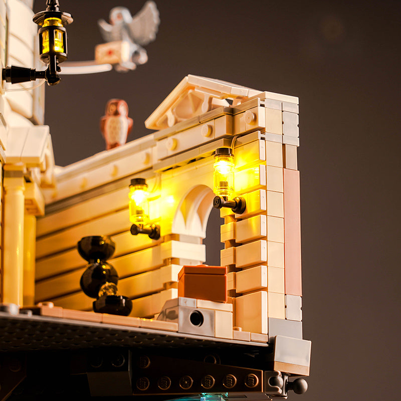 BrickBling-Beleuchtungsset für LEGO Gringotts™ Zaubererbank – Collectors' Edition 76417