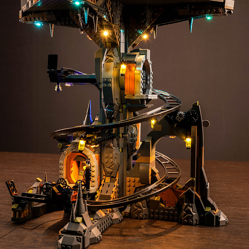 BrickBling-Beleuchtungsset für LEGO Gringotts™ Zaubererbank – Collectors' Edition 76417