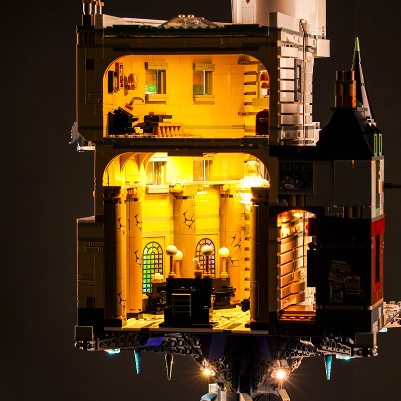BrickBling-Beleuchtungsset für LEGO Gringotts™ Zaubererbank – Collectors' Edition 76417