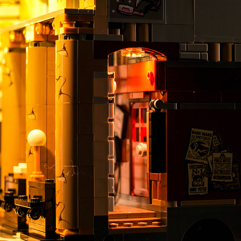 BrickBling-Beleuchtungsset für LEGO Gringotts™ Zaubererbank – Collectors' Edition 76417