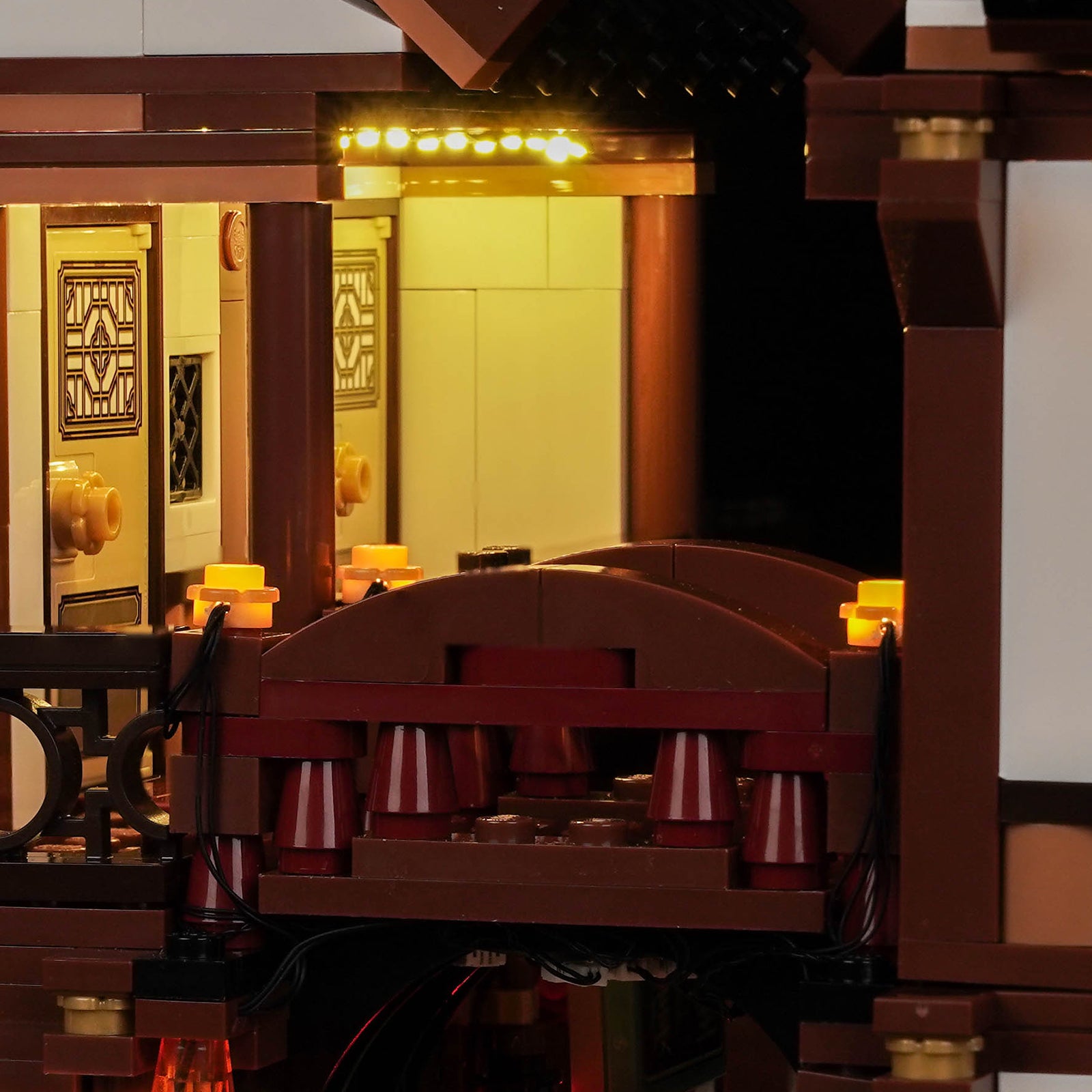 BrickBling Light Kit for LEGO Ancient Moon-Gazing Inn 80121