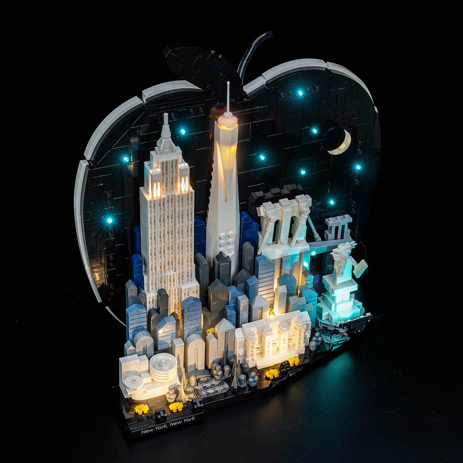 BrickBling Light Kit for LEGO Architecture New York City – The Big Apple 21066
