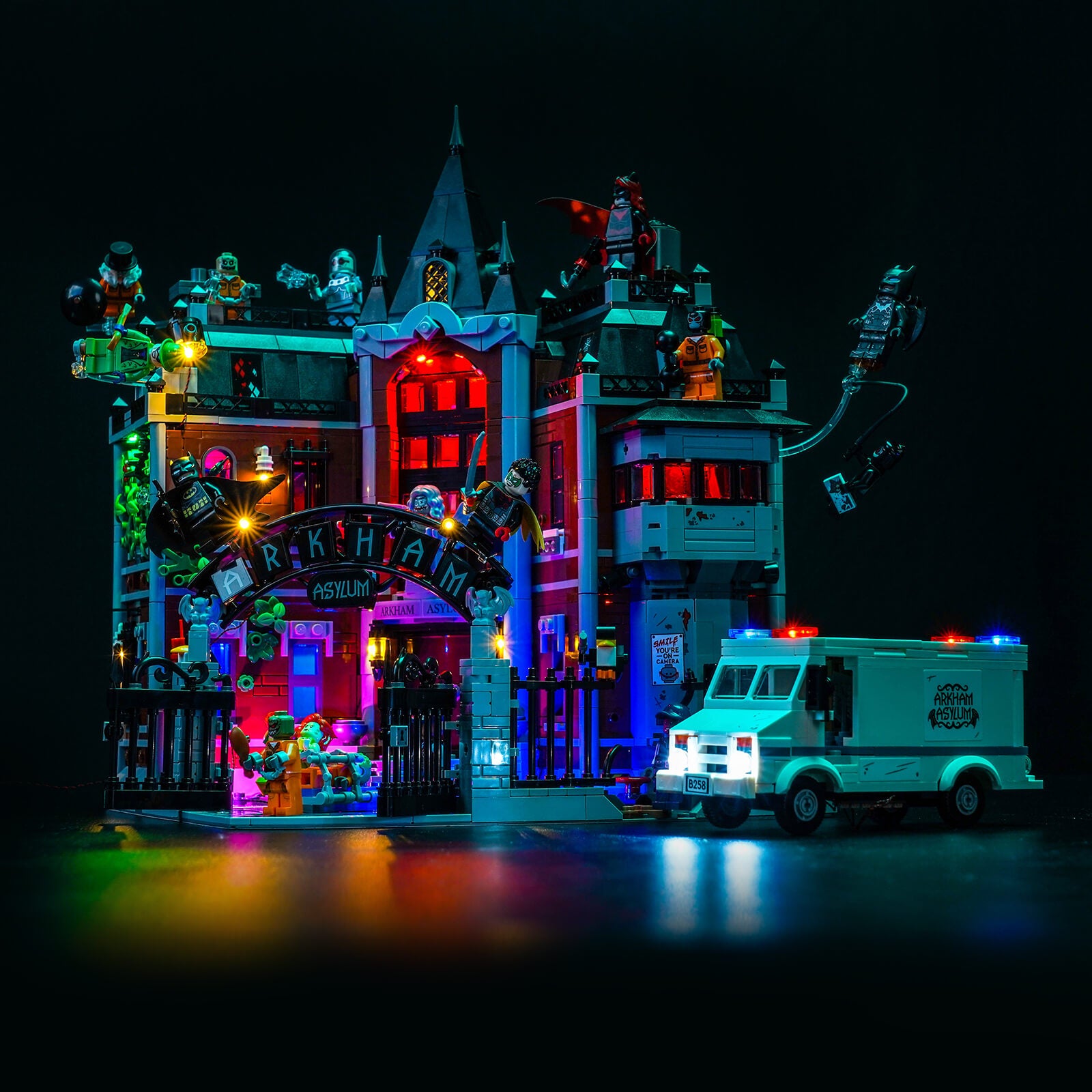 LED Light Kit for LEGO Batman Arkham Asylum 76300